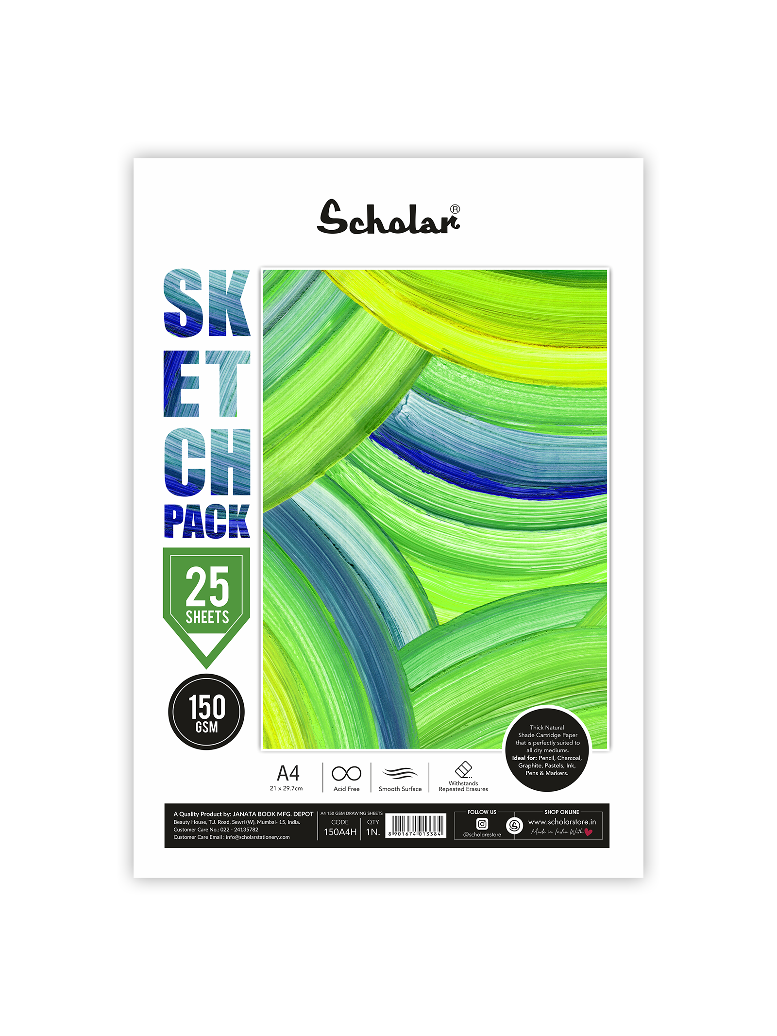 150 Gsm Cartridge Paper - Loose Sheets (SPL)
