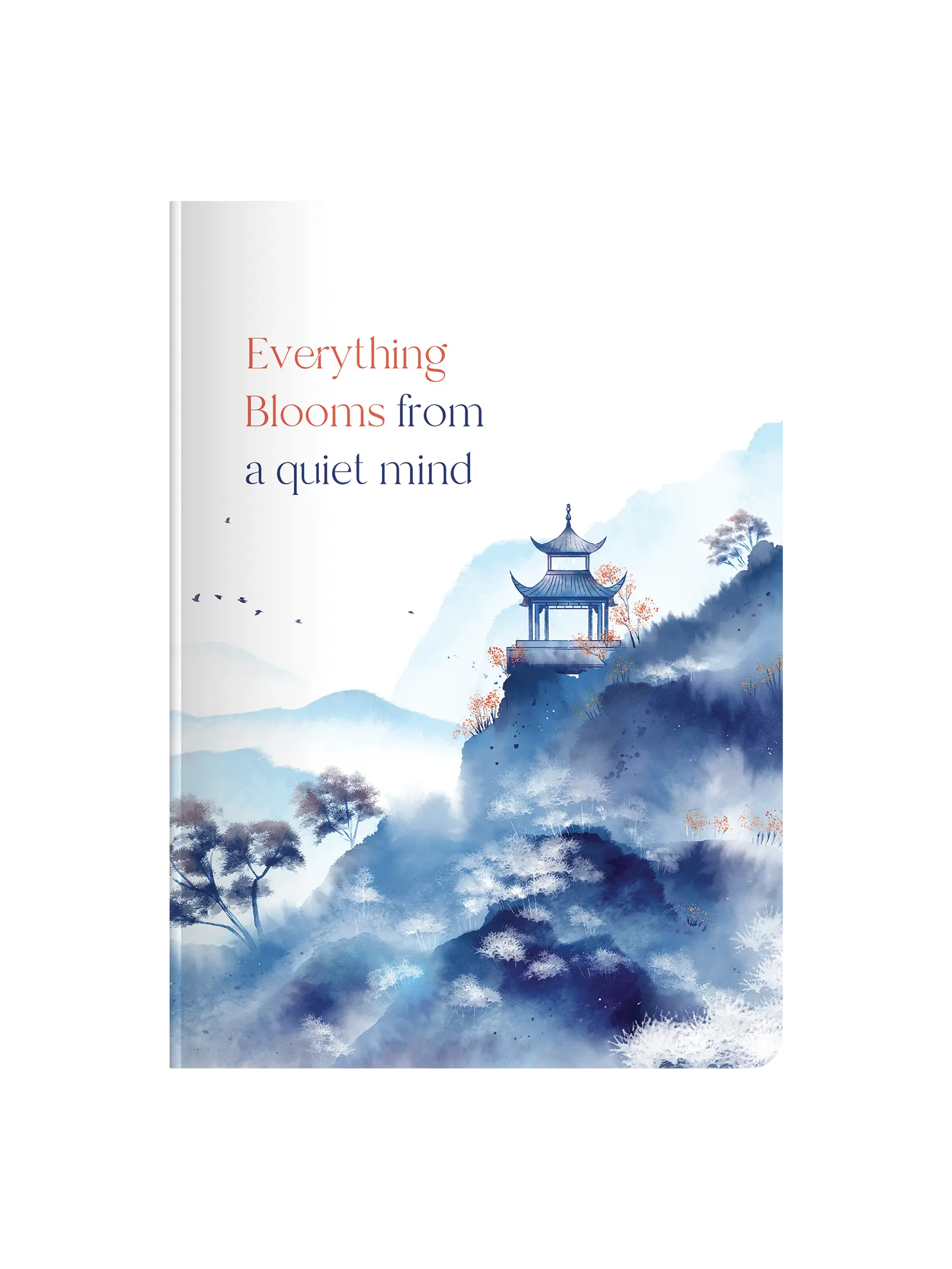 Scholar 160 Pages Unruled Softbound Notebook - Fusion (FSN) - Everything Blooms