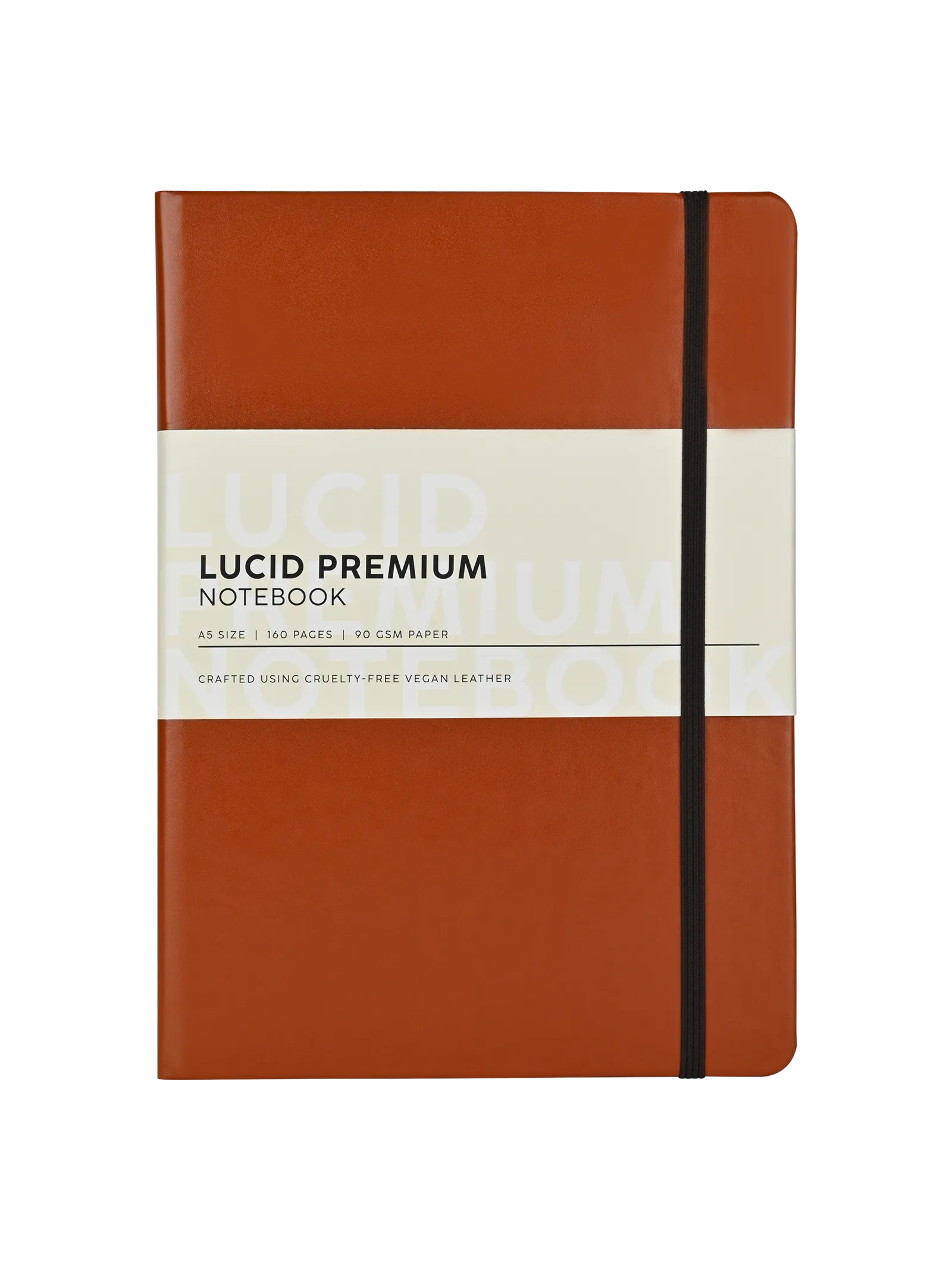 Scholar Notebook - Lucid Premium (160pgs) (LPR2) - Tan