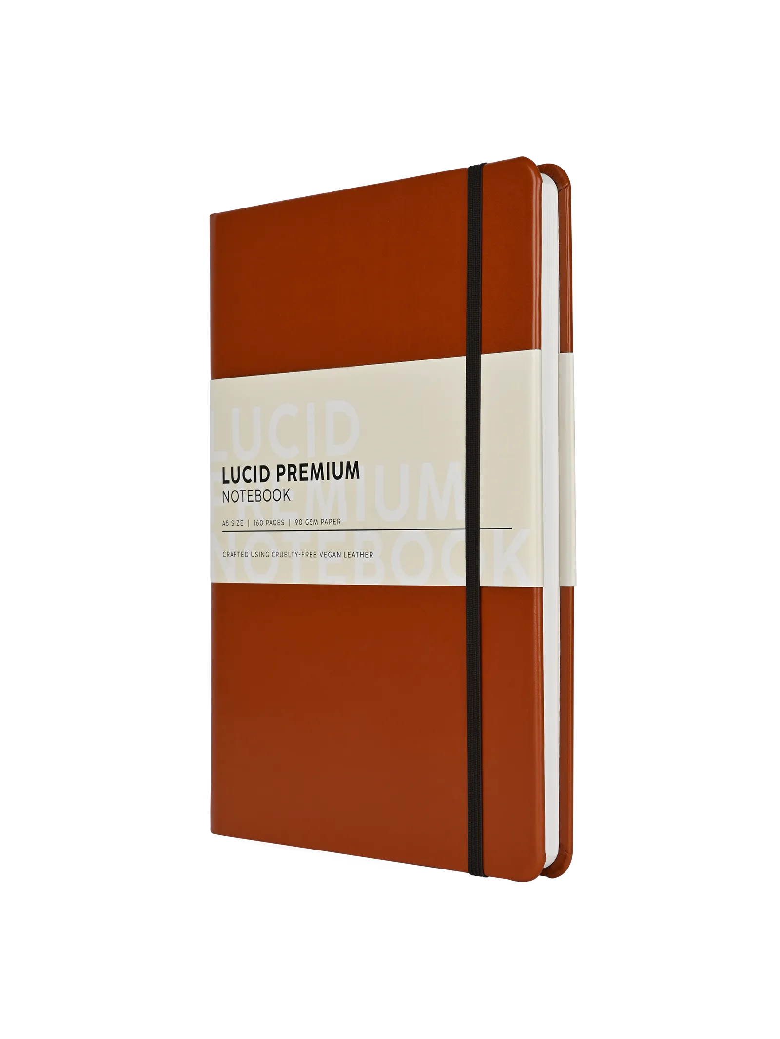 Scholar Notebook - Lucid Premium (160pgs) (LPR2) - Tan