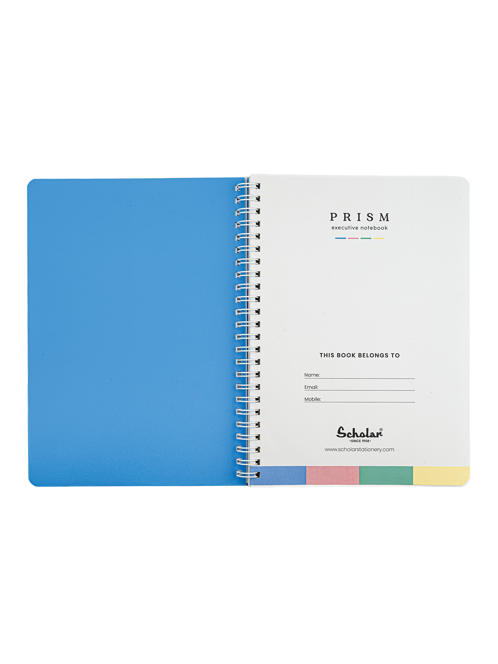 Scholar Prism One Subject Notebook - Sky Blue (RSN)