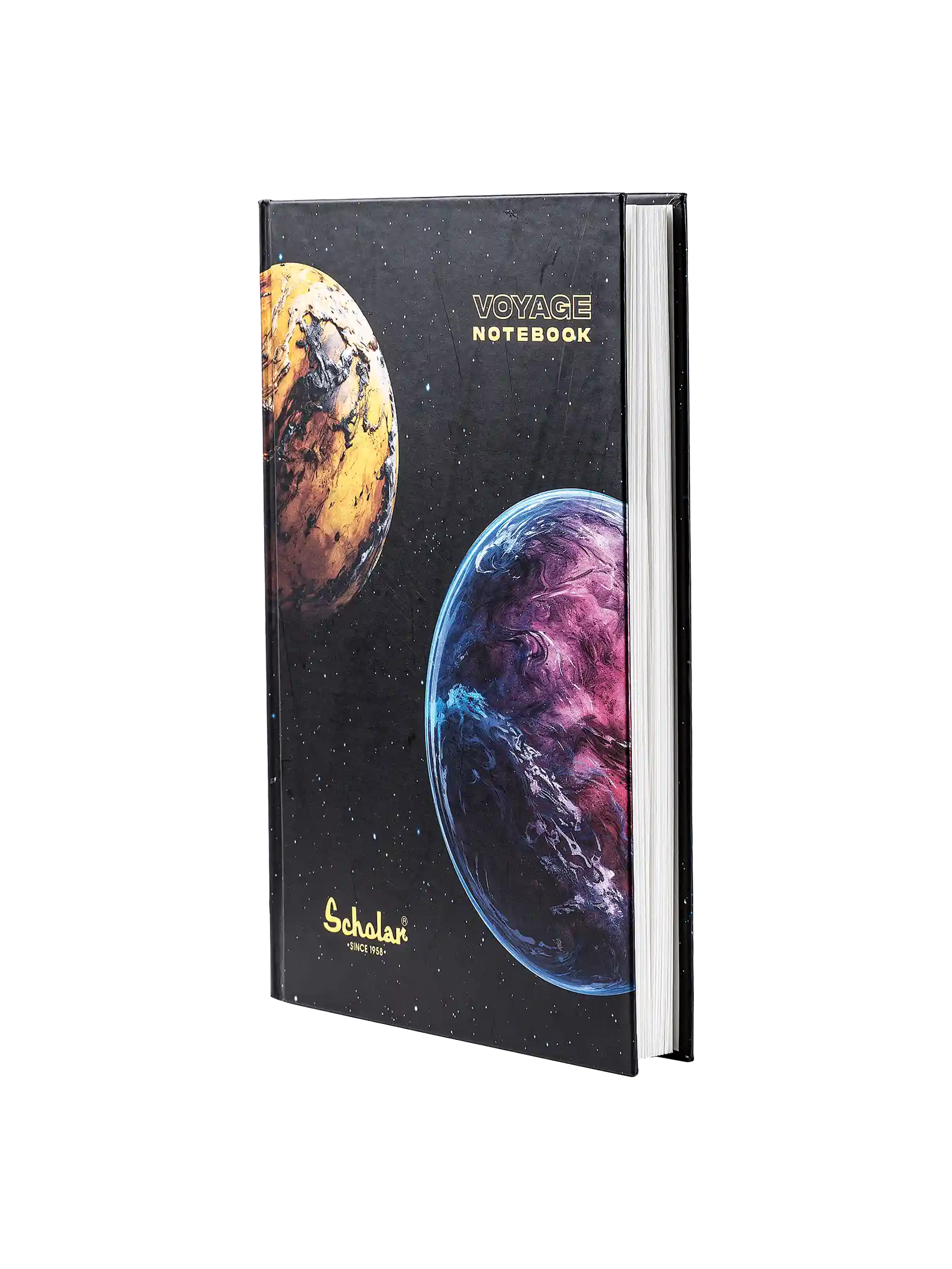 Scholar 192 Pages Ruled Notebook - Voyage (VMN) - Yellow
