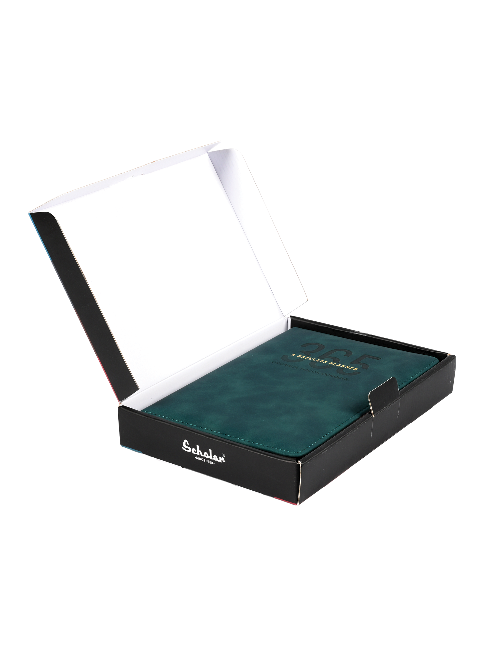 Scholar 416 Pages Ruled 365 Days Undated Planner (365PL)