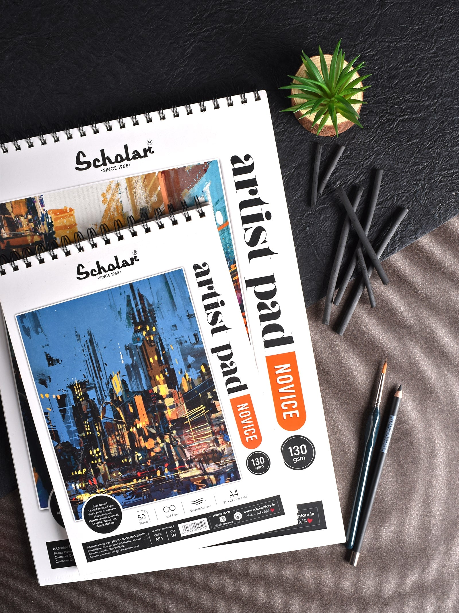 130 Gsm Artist Pad - Novice (25 & 50 Sheets) (AP)