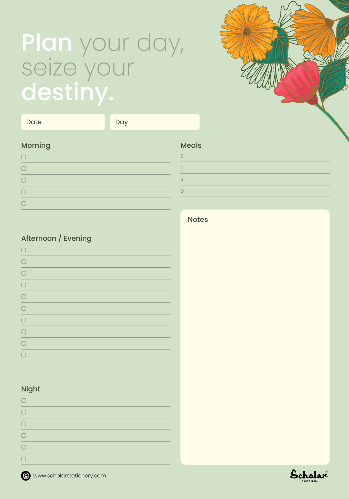 Daily Planner (DPL4) - A4 (Pack of 2)