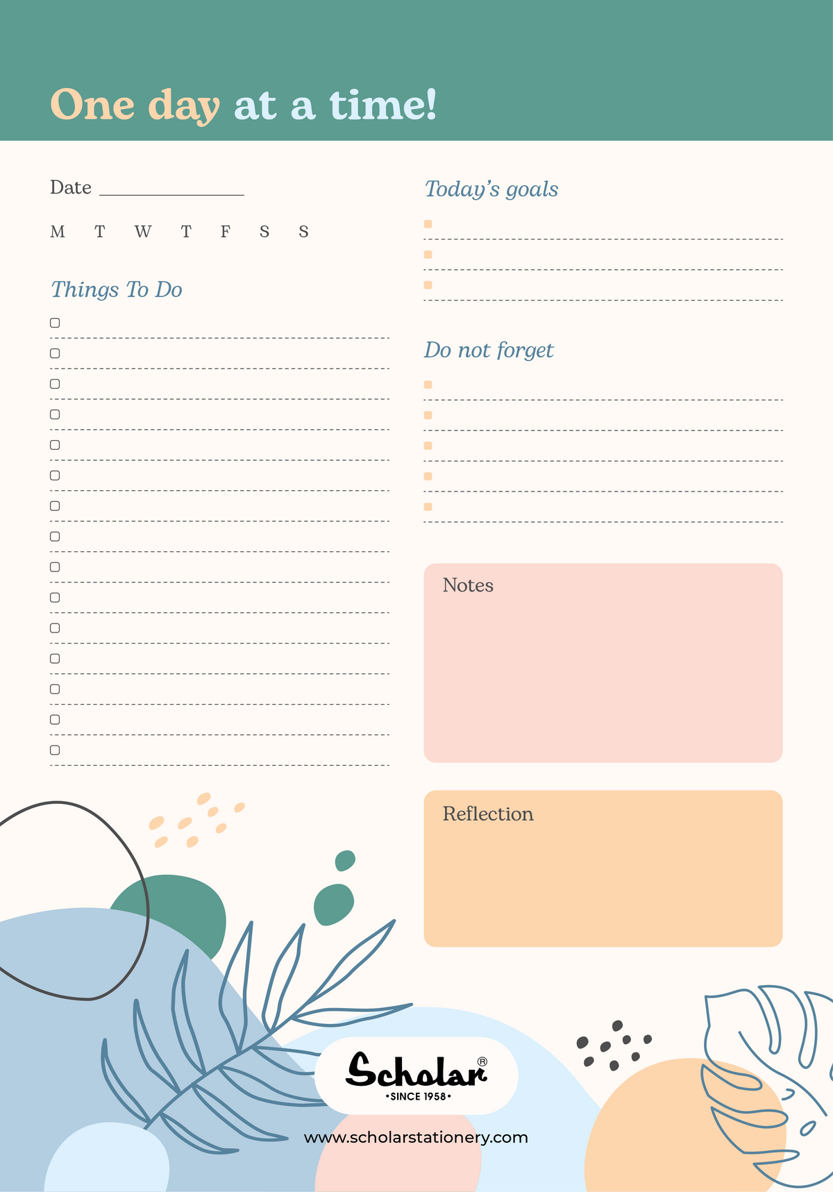 Daily Planner (DPL4) - A4 (Pack of 2)