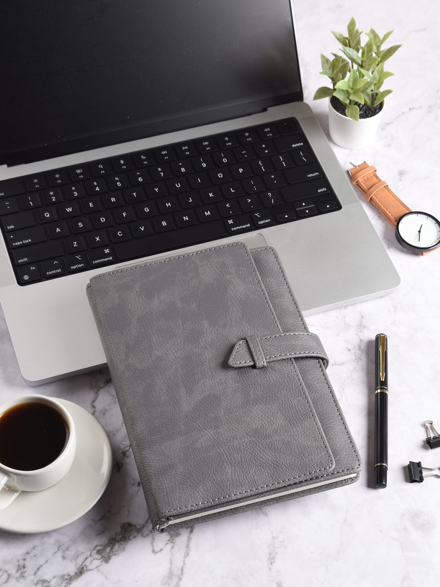 Scholar Notebook - Folio (192 Pages) (FLO) - Grey