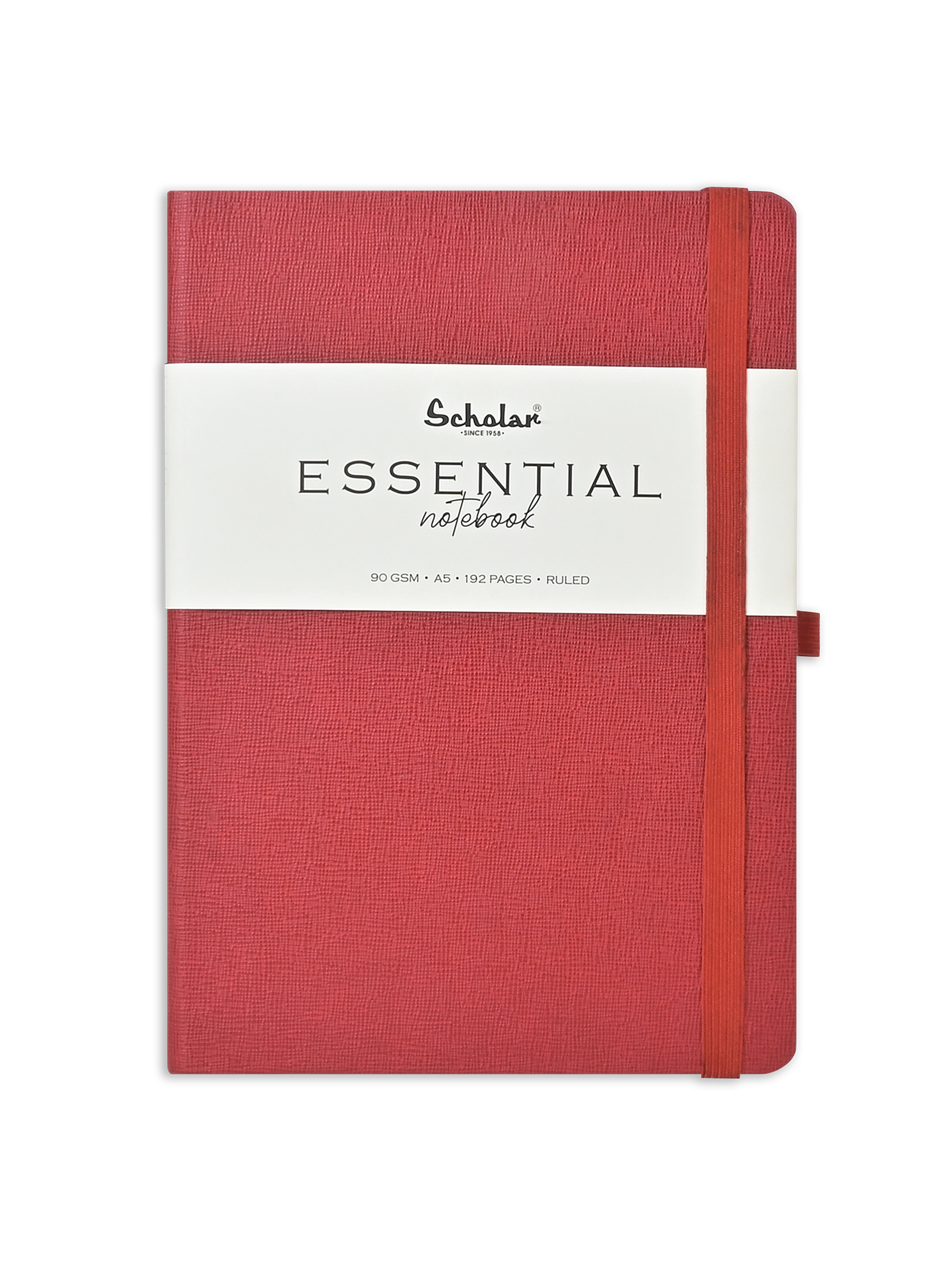 Scholar Notebook - Essential (192 Pages) (ESN2) - Red