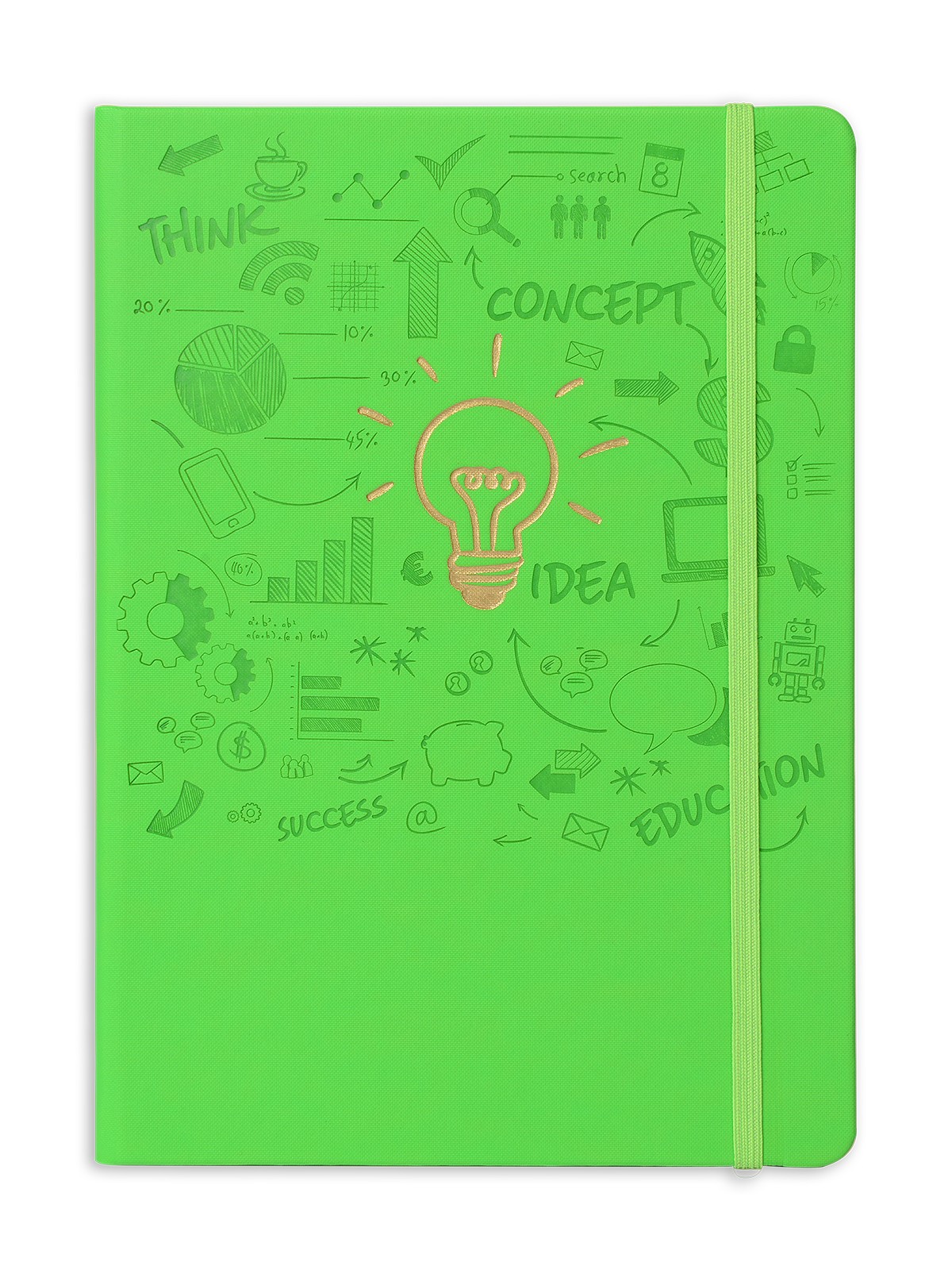 Flicker Notebook A5 - Green