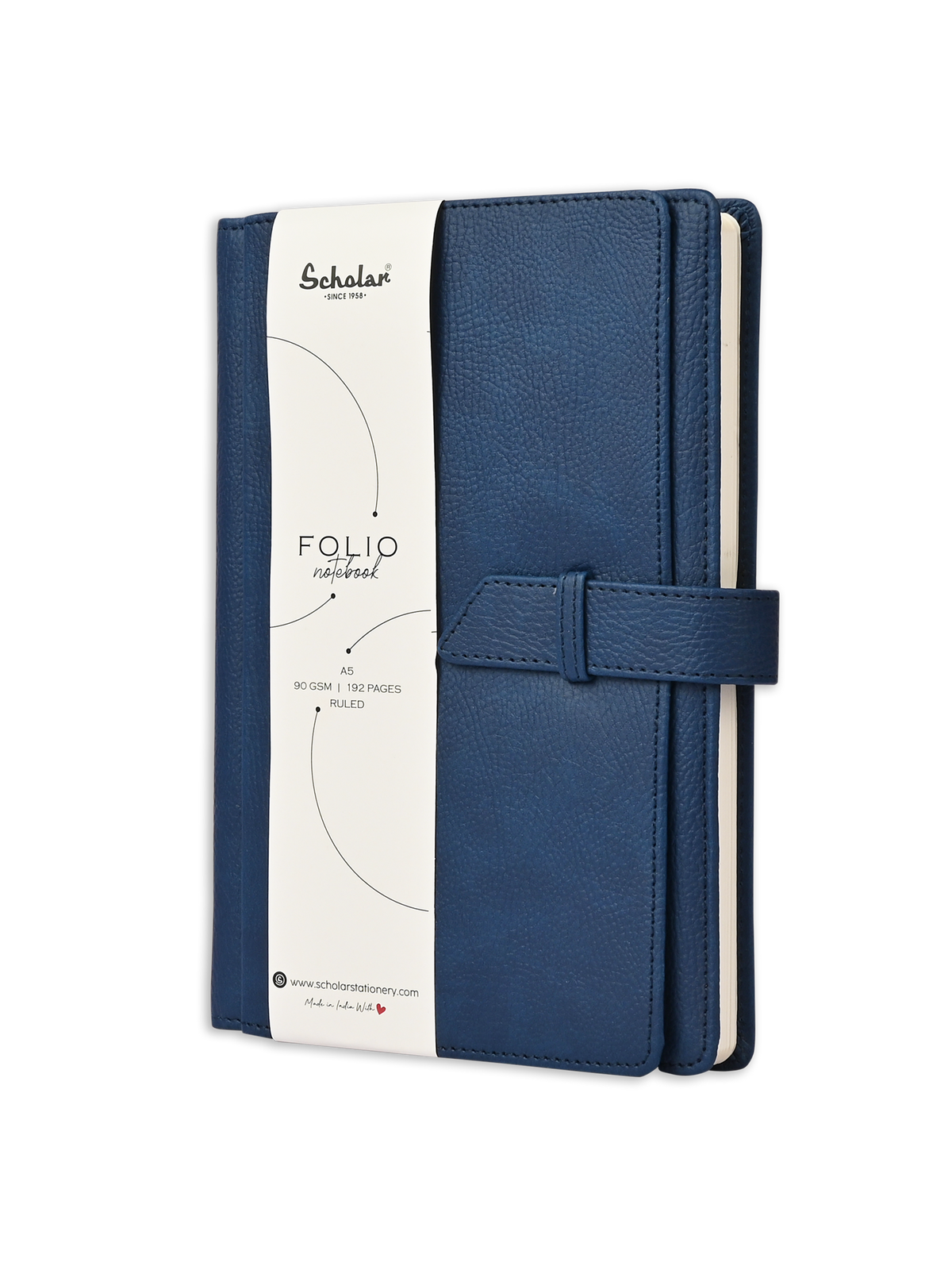 Scholar Notebook - Folio (192 Pages) (FLO)