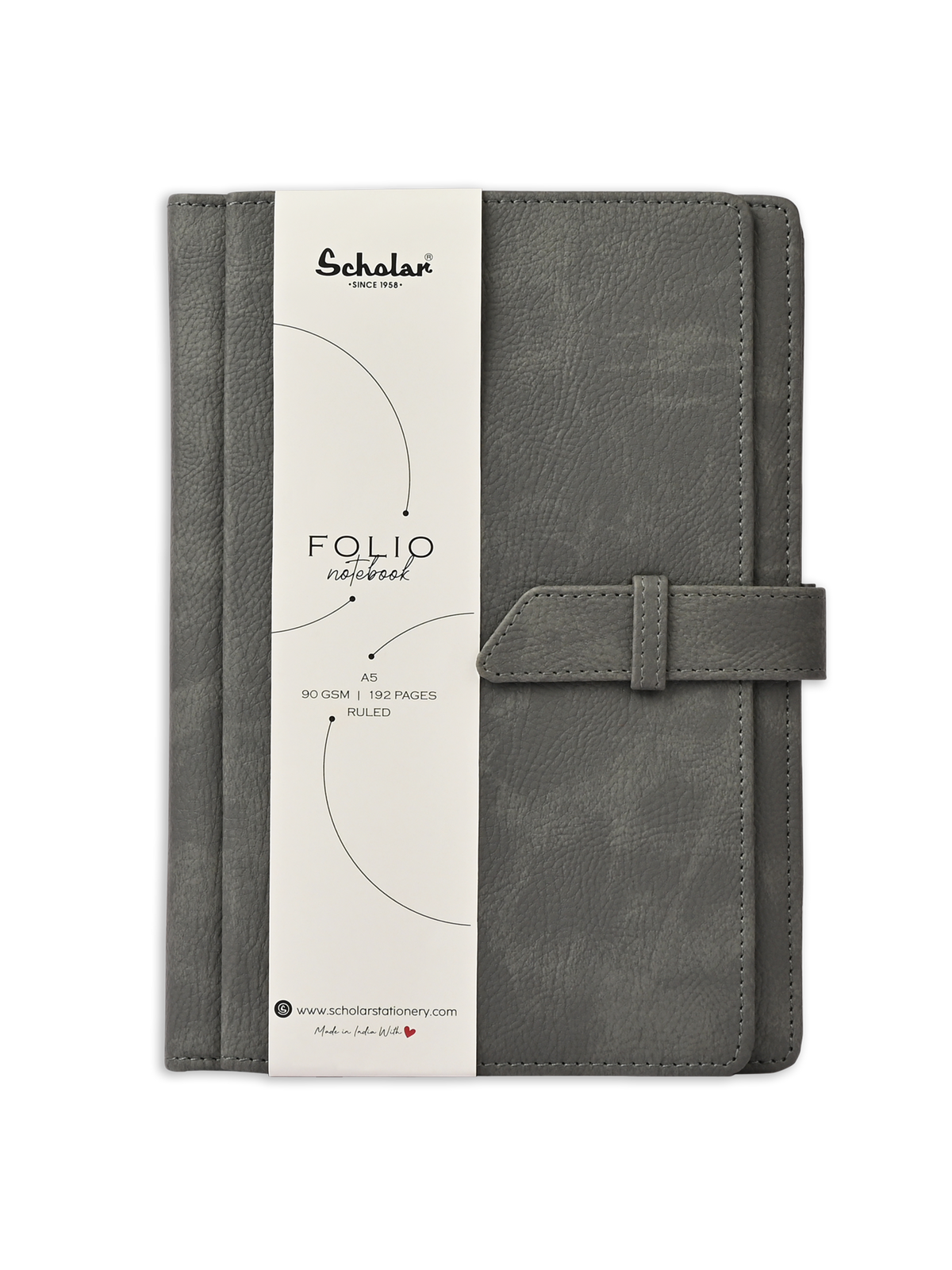 Scholar Notebook - Folio (192 Pages) (FLO)