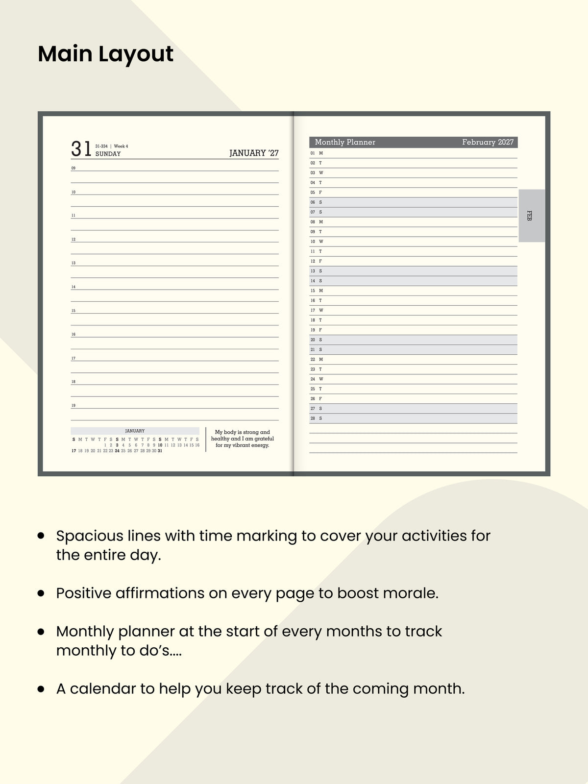 Elite New Year Diary 2027