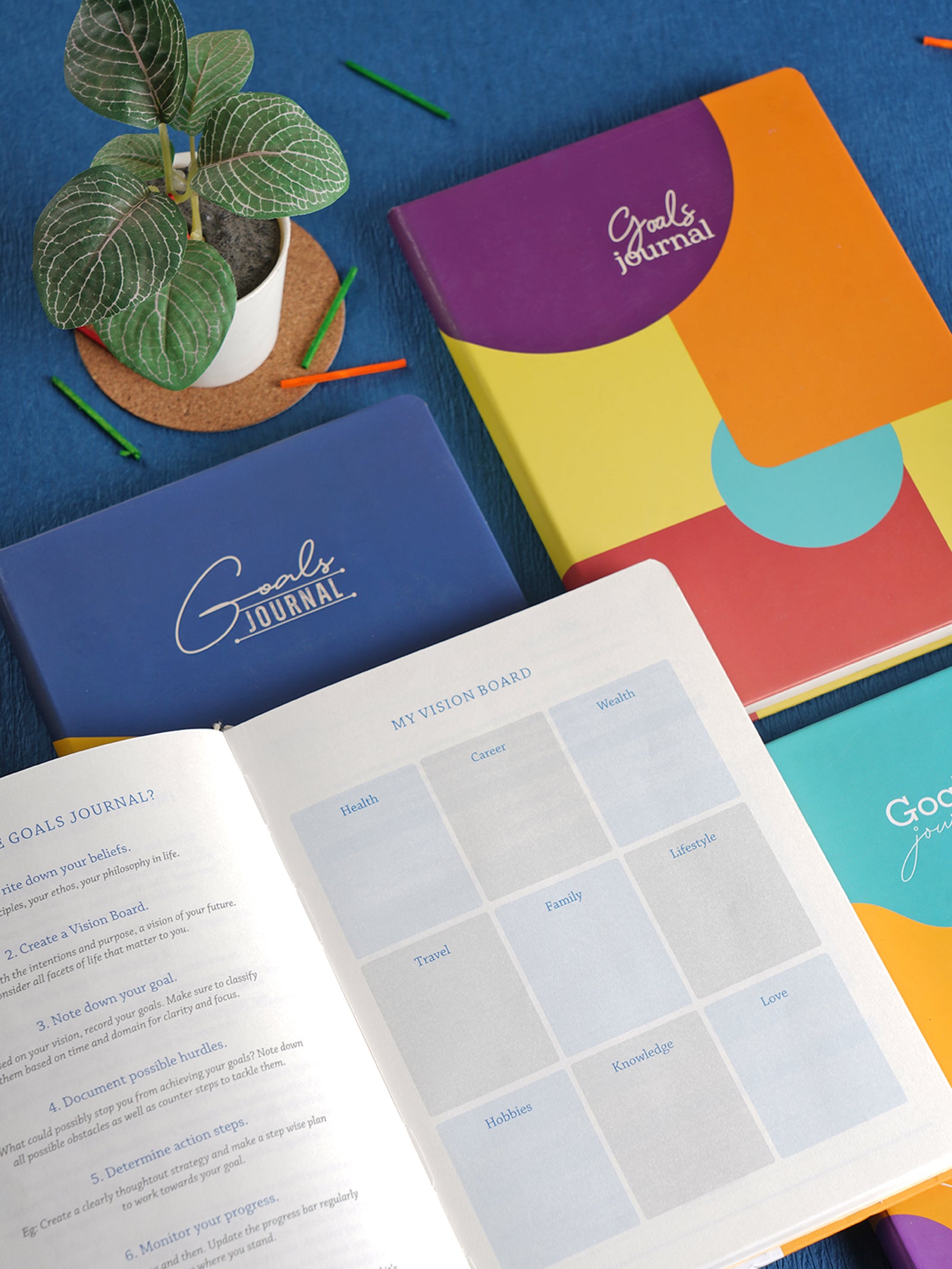 Scholar Artcover Goals Journal (AGL2-D)