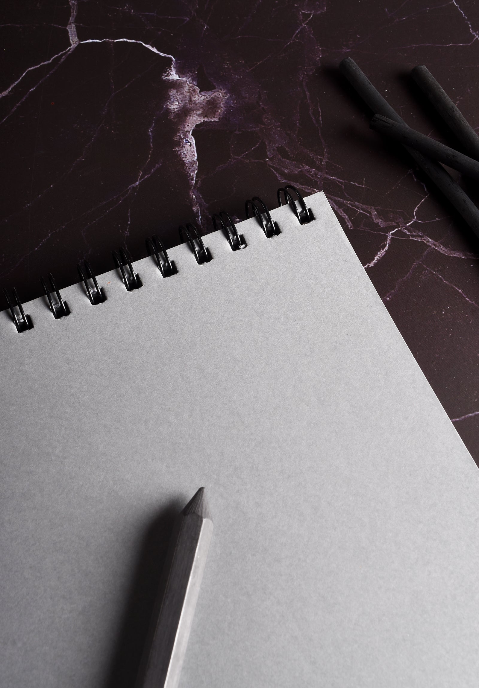 160 Gsm Grey Paper Gravel Sketch Pad (40 Sheets) (GSP)