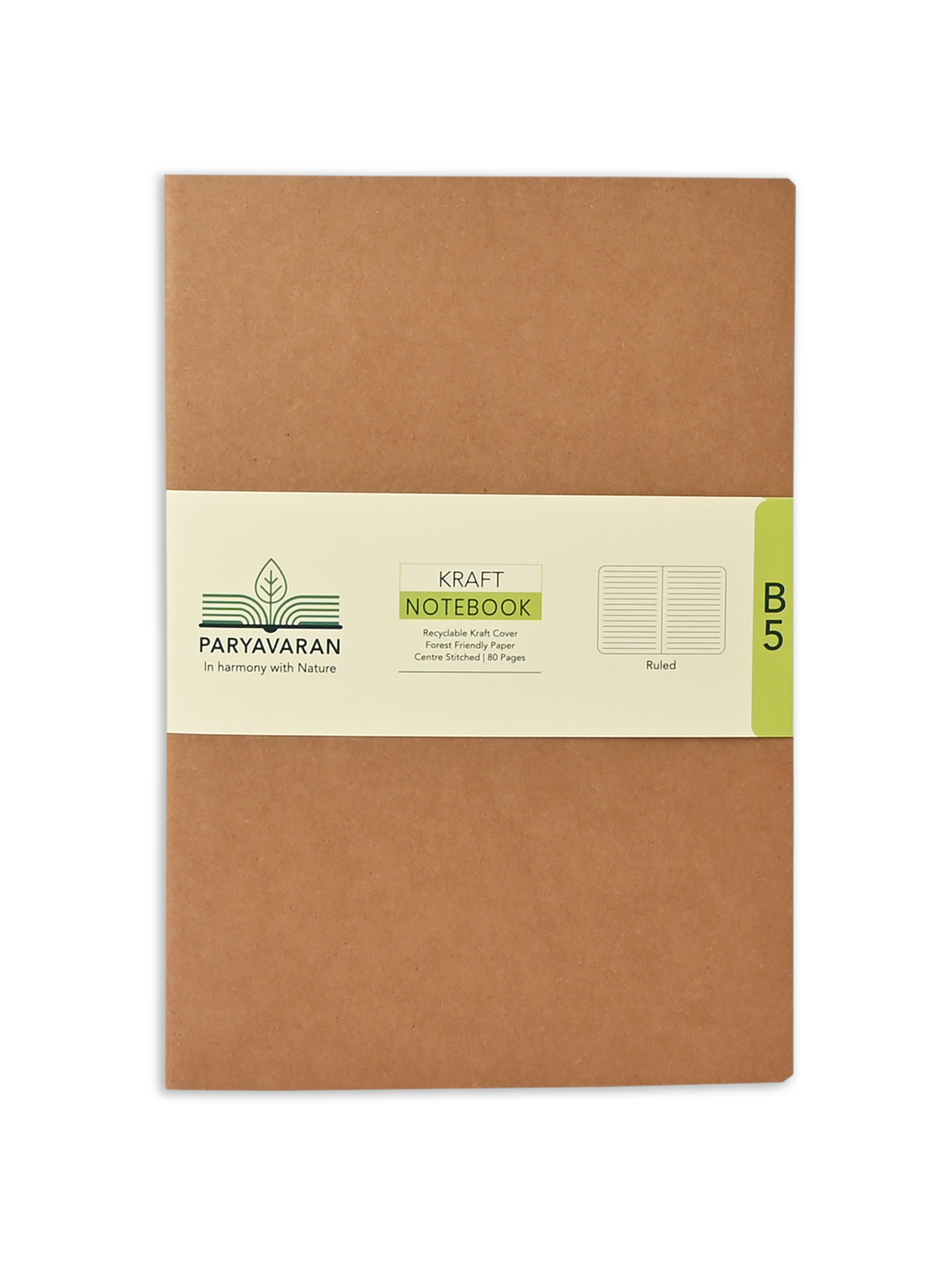 Scholar Notebook - Paryavaran Centre Stitched (80 Pages) (KNB)