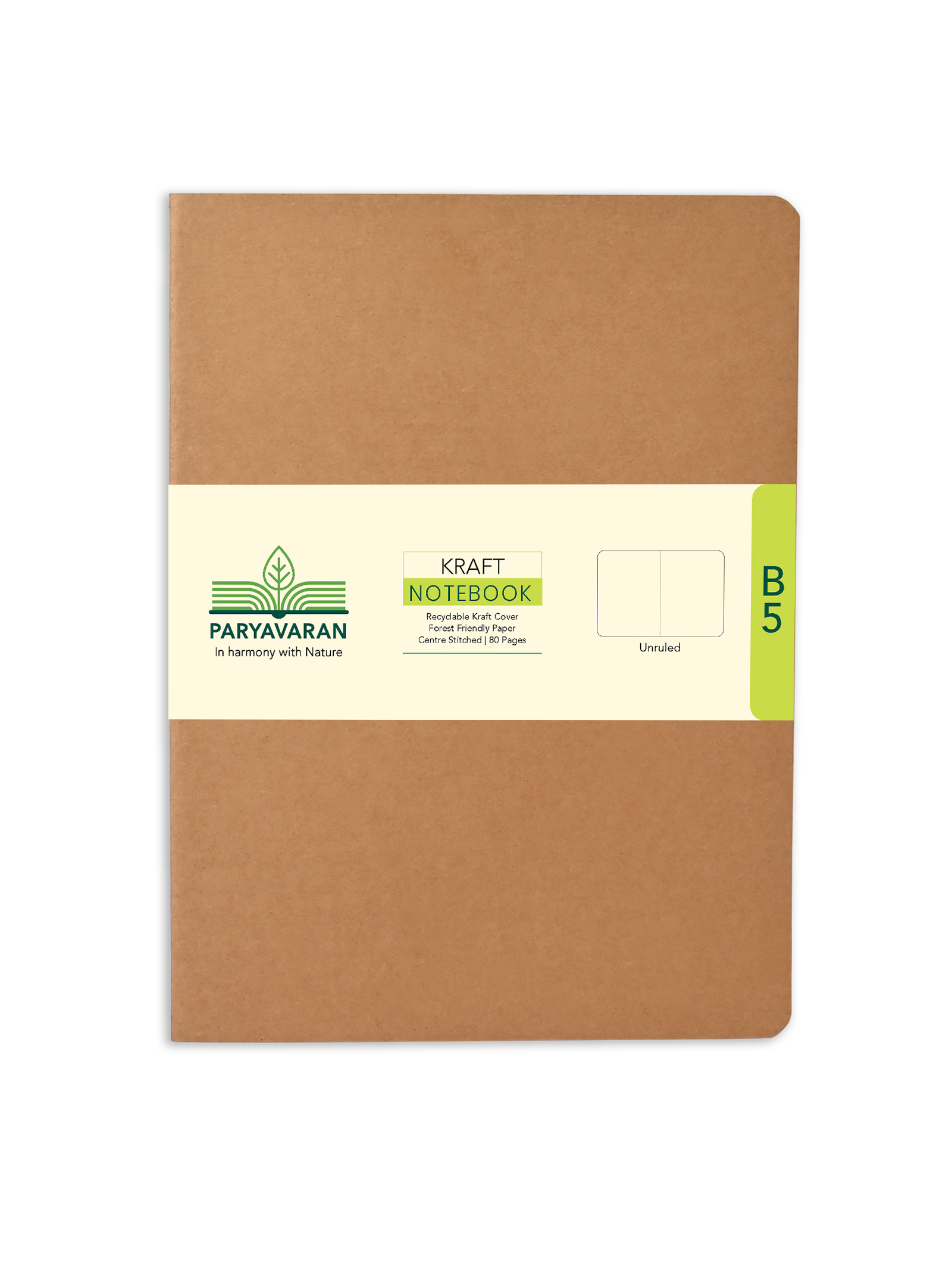 Scholar Notebook - Paryavaran Centre Stitched (80 Pages) (KNB)