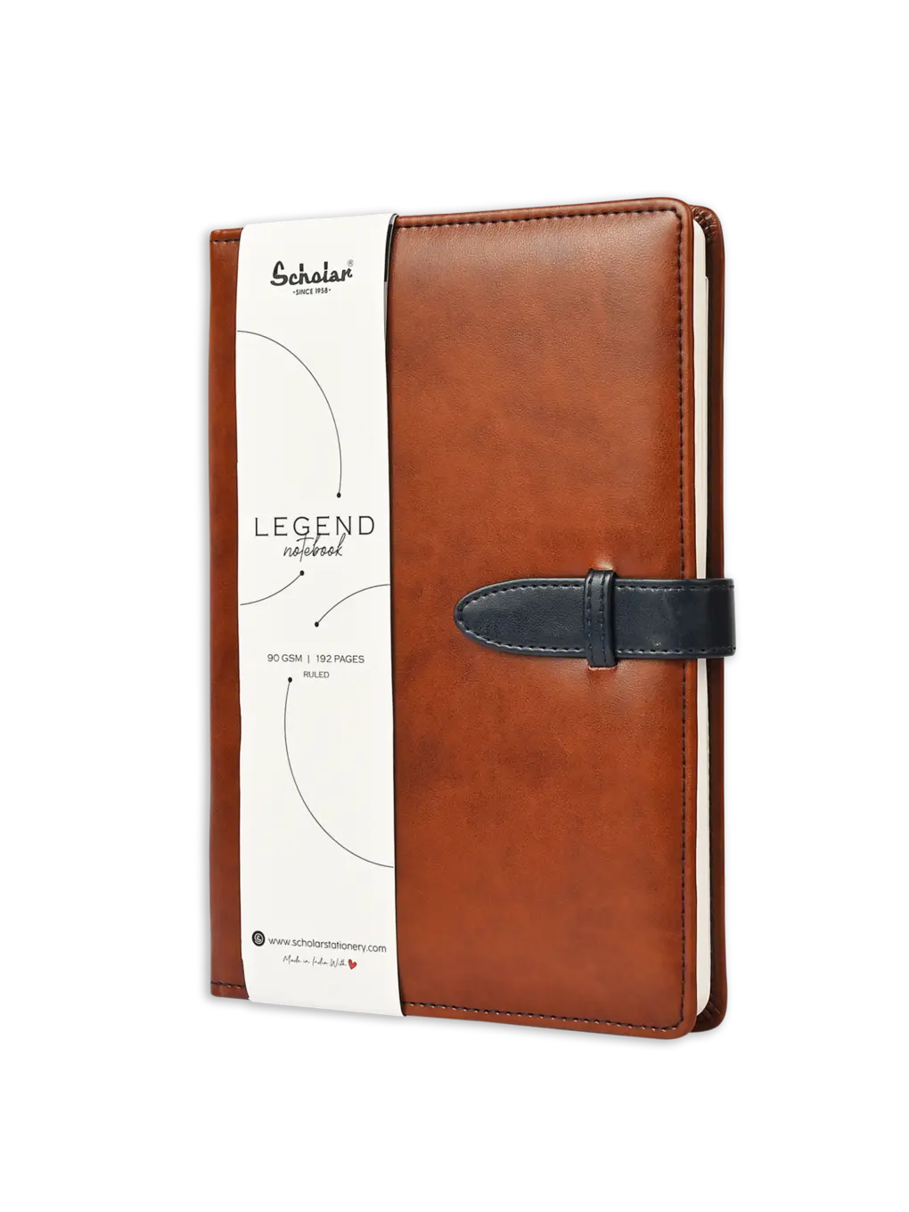 Scholar Notebook - Legend (192 Pages) (LEG) - Tan