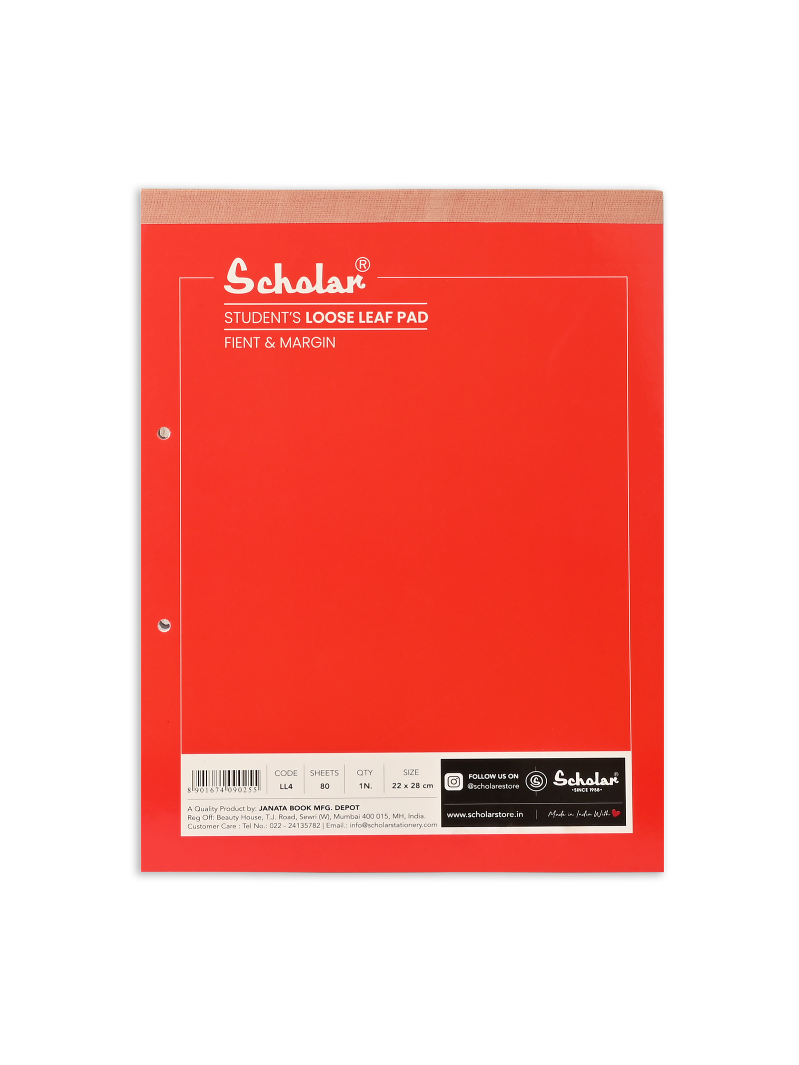 Student Loose Leaf Pad (LL)