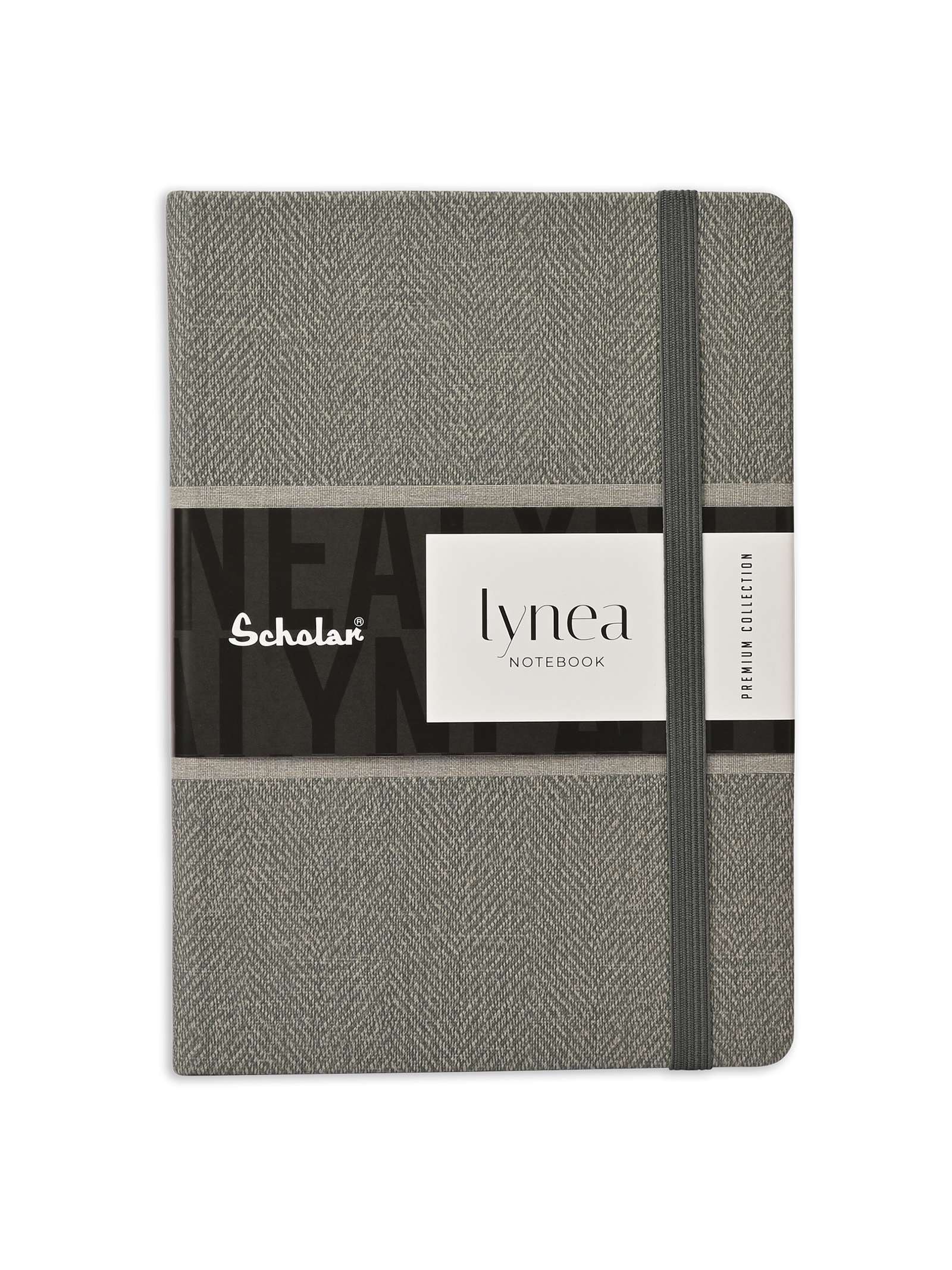 Scholar Notebook - Lynea (192 Pages) (LYN) - Grey