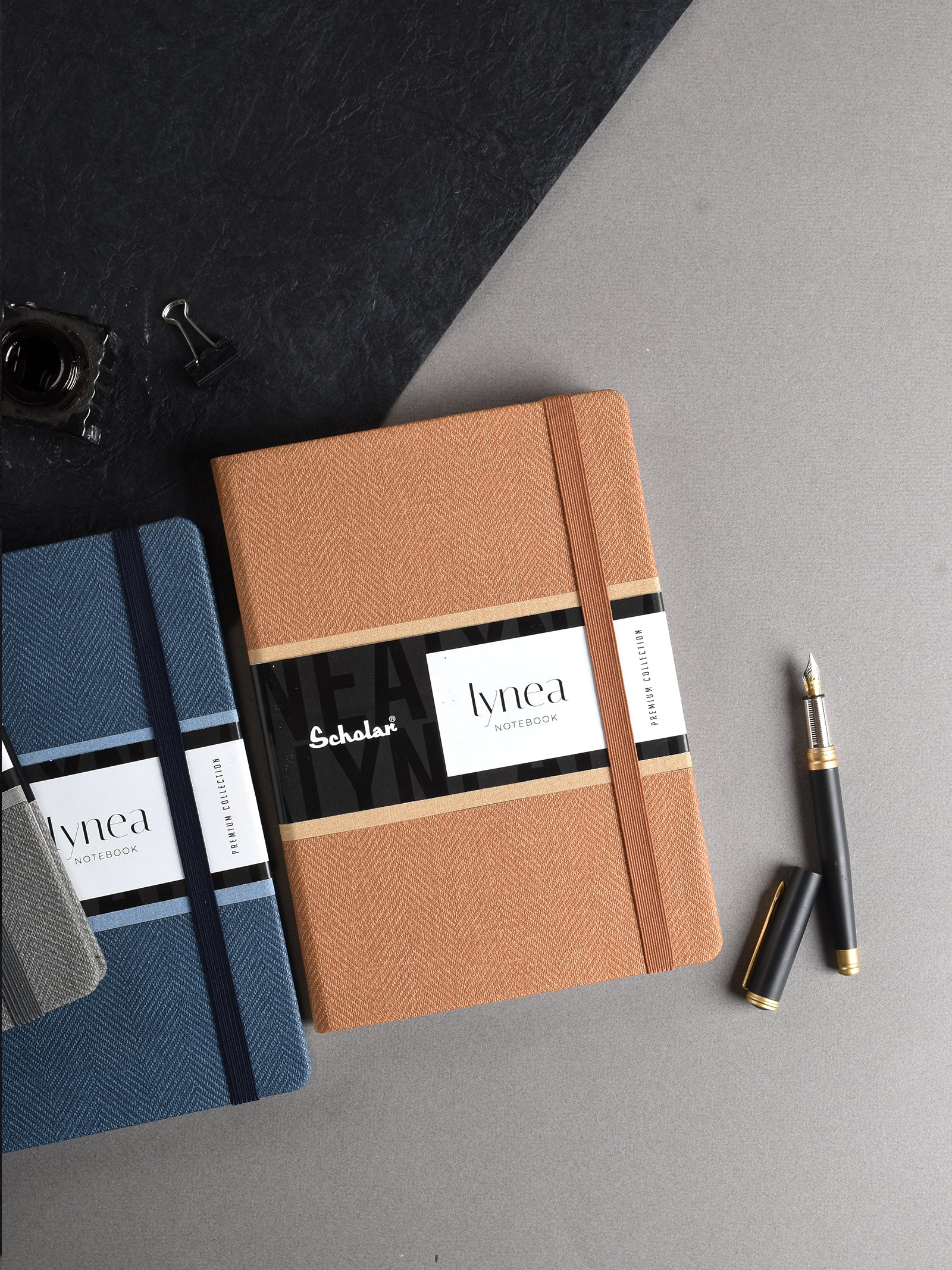 Scholar Notebook - Lynea (192 Pages) (LYN) - Blue