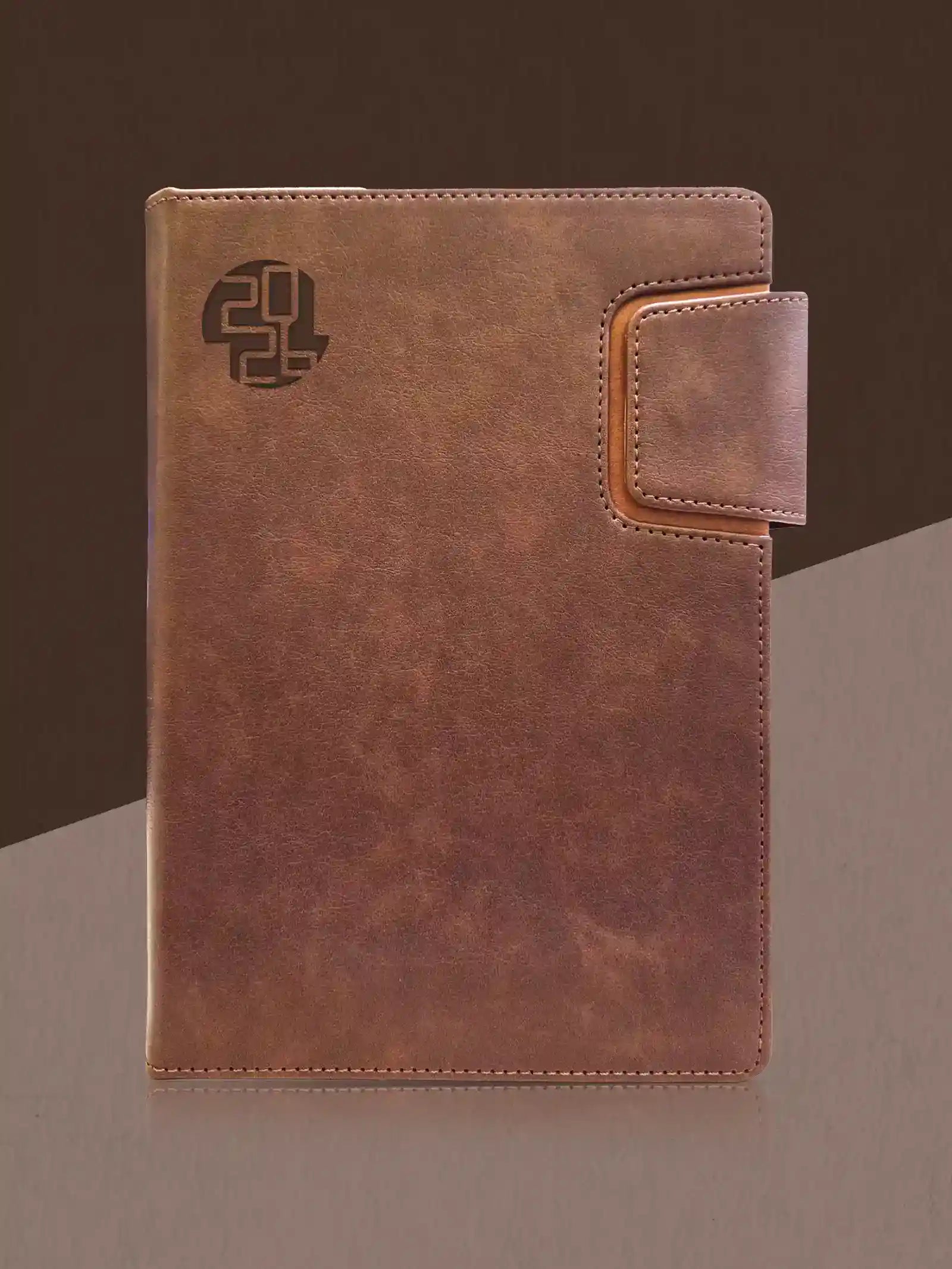 Scholar New Year Diary 2026 - Magnet - Tan