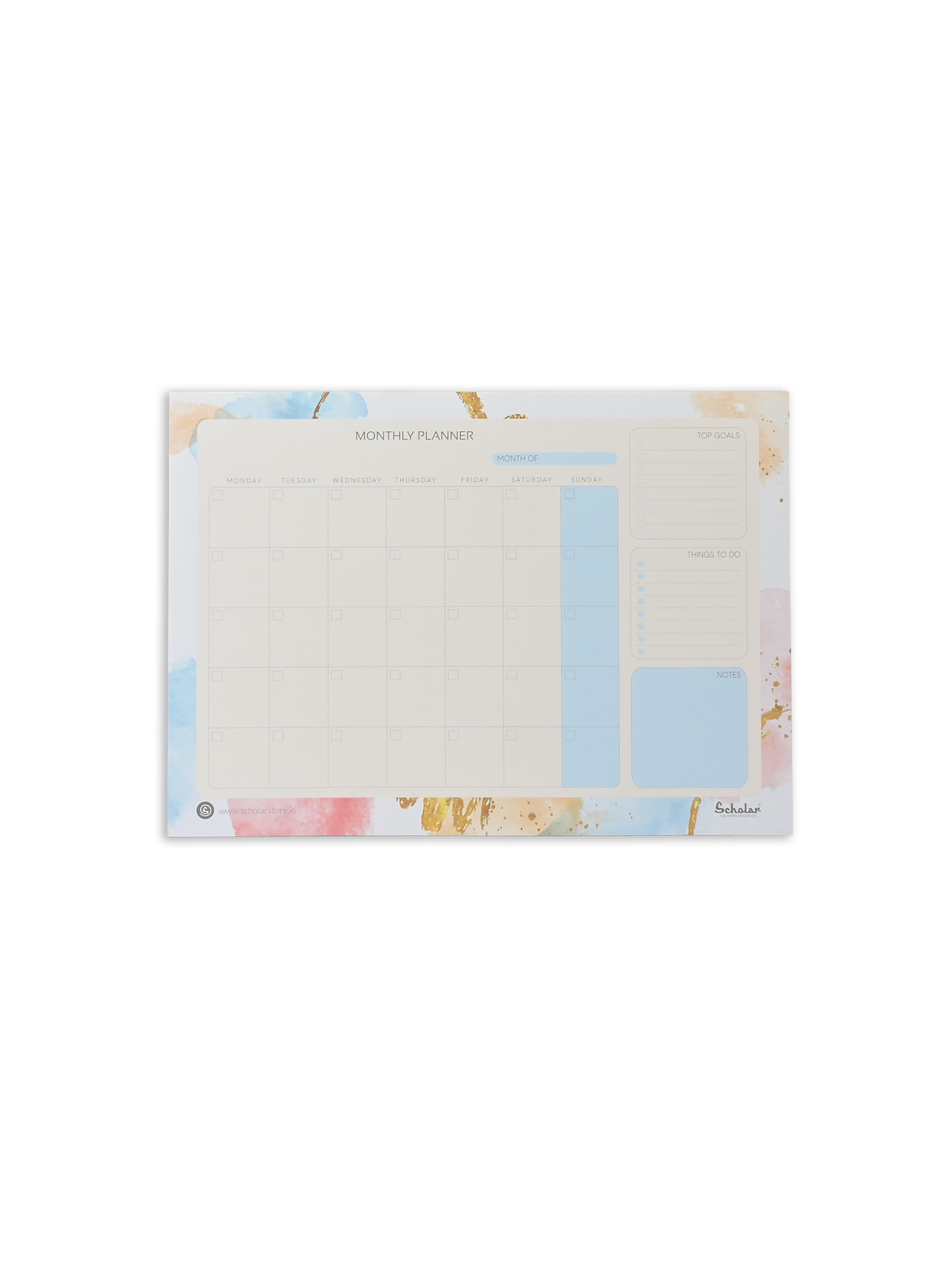 Monthly Planner (MPL)