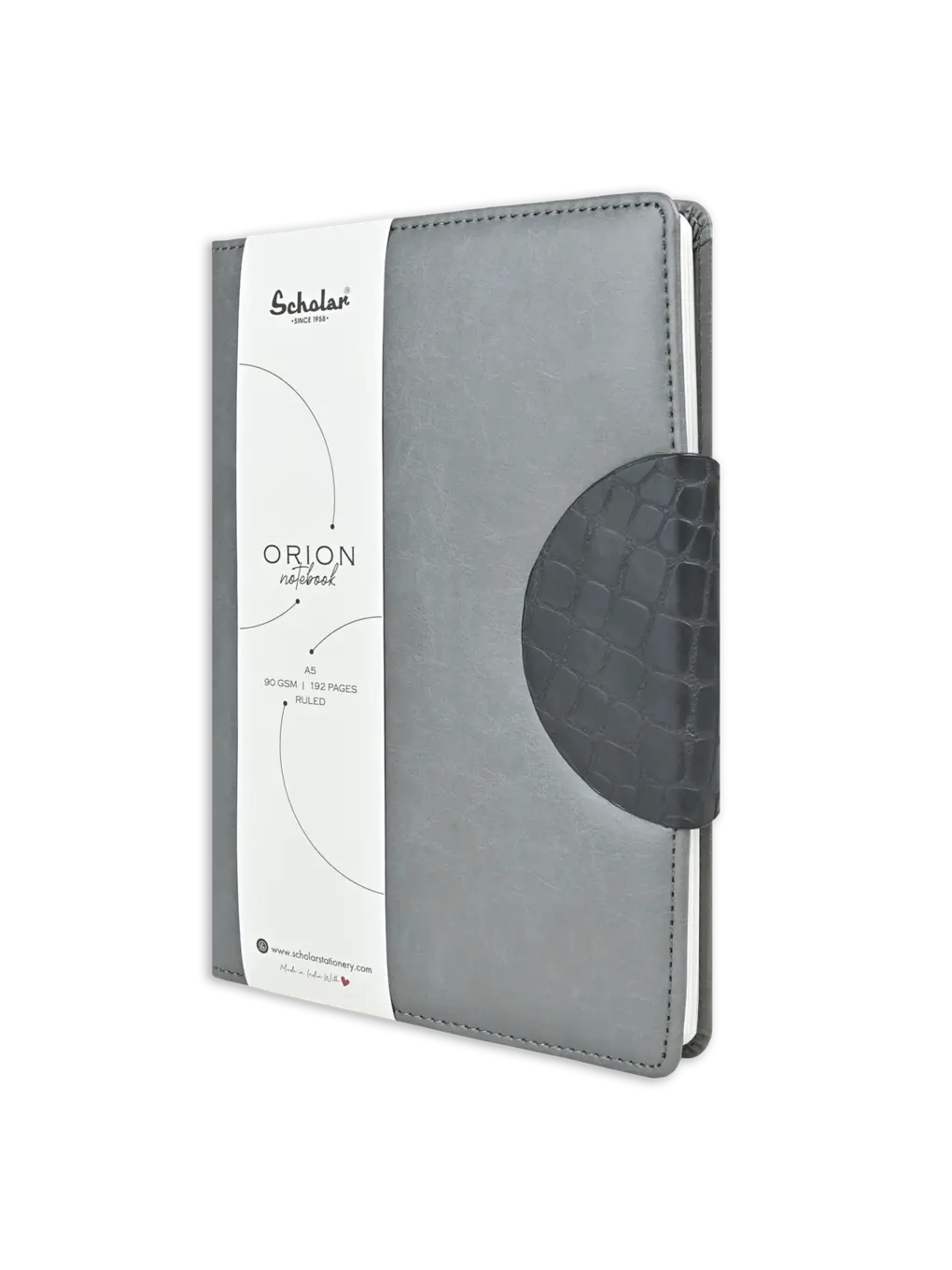 Scholar Notebook - Orion (192 Pages) (ORN) - Grey