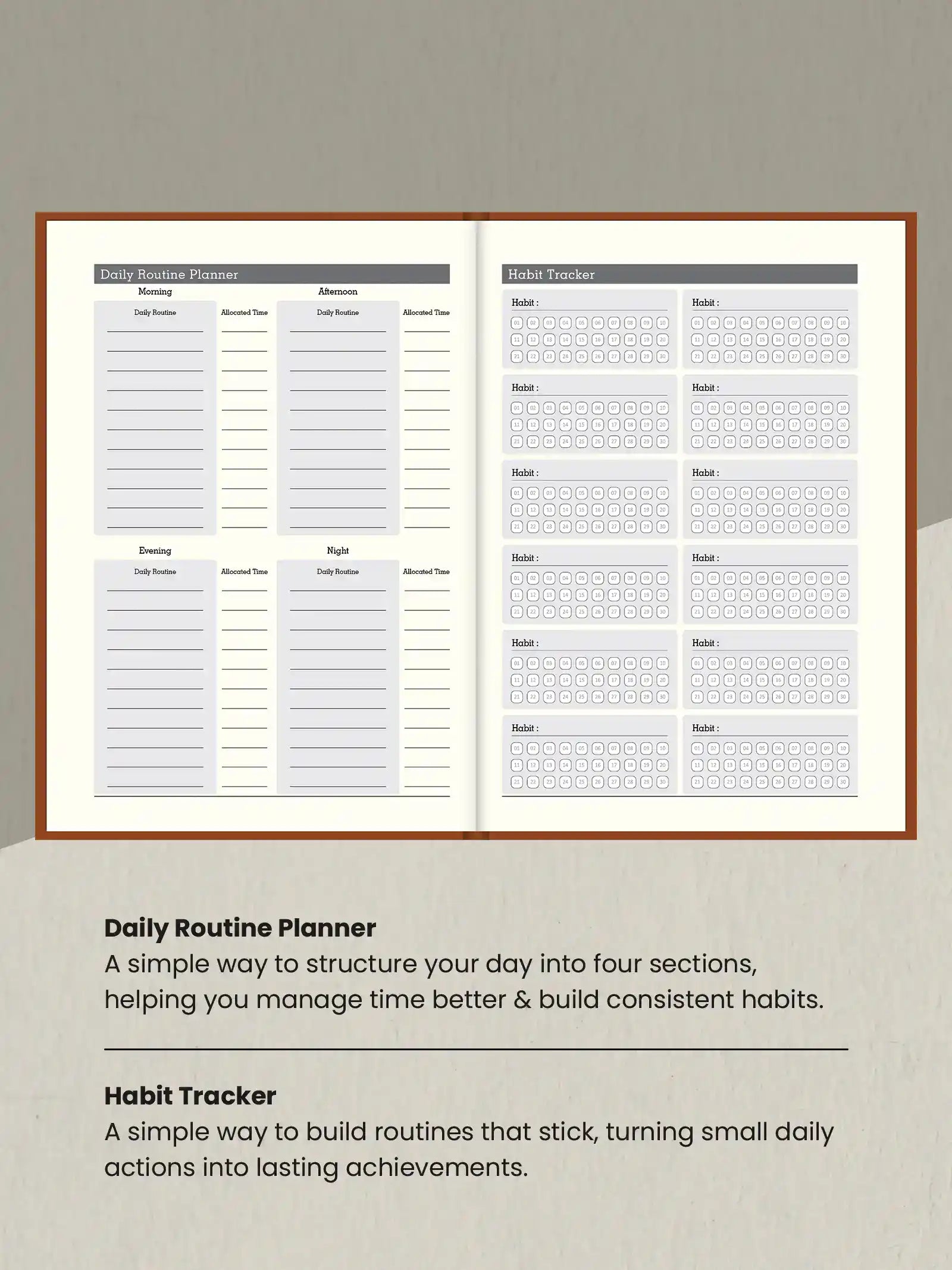 Scholar New Year Diary 2026 - Elure - Plum