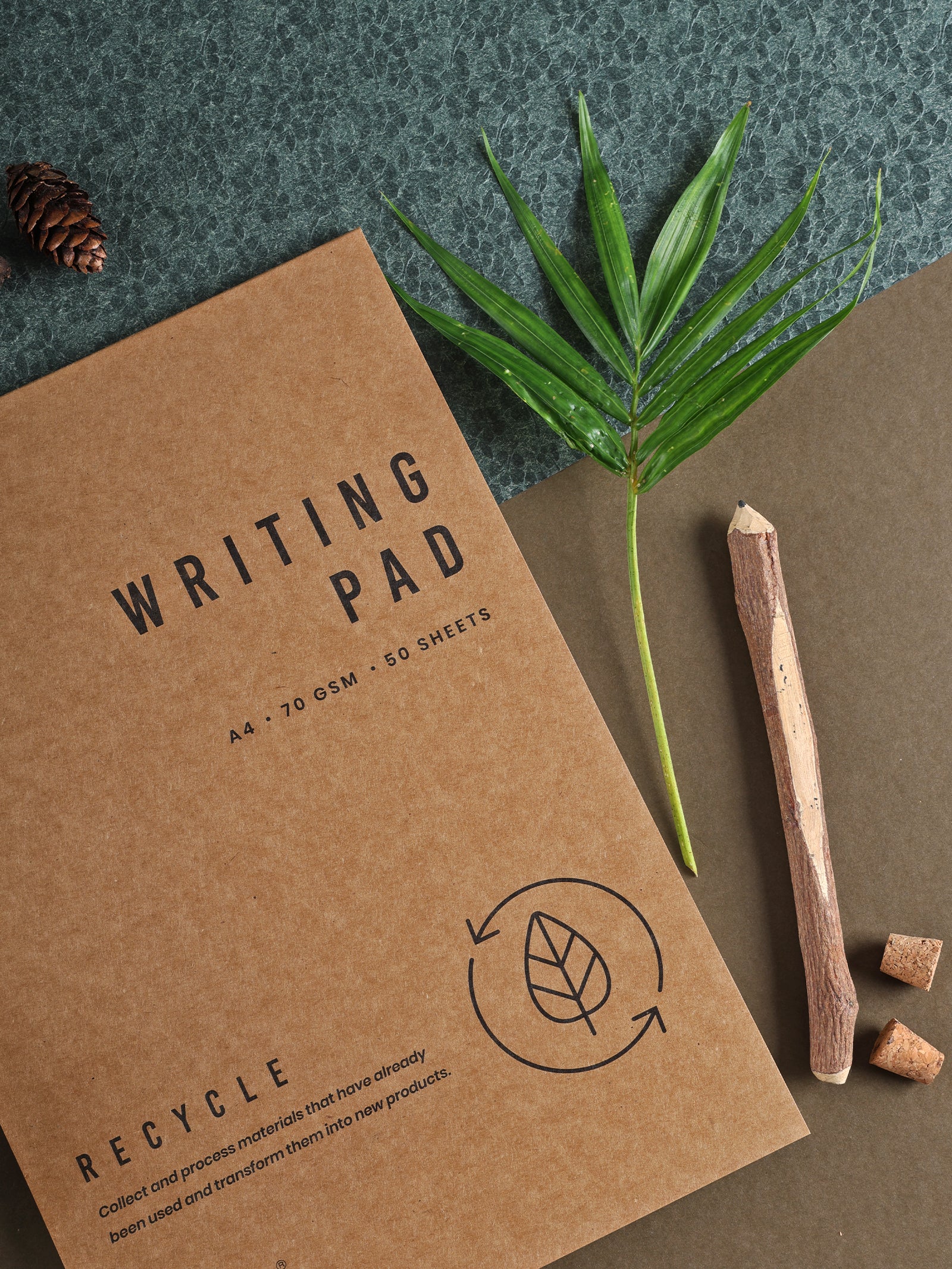 A5 Paryavaran Writing Pad (50 Sheets) (PRG) (Pack of 4)