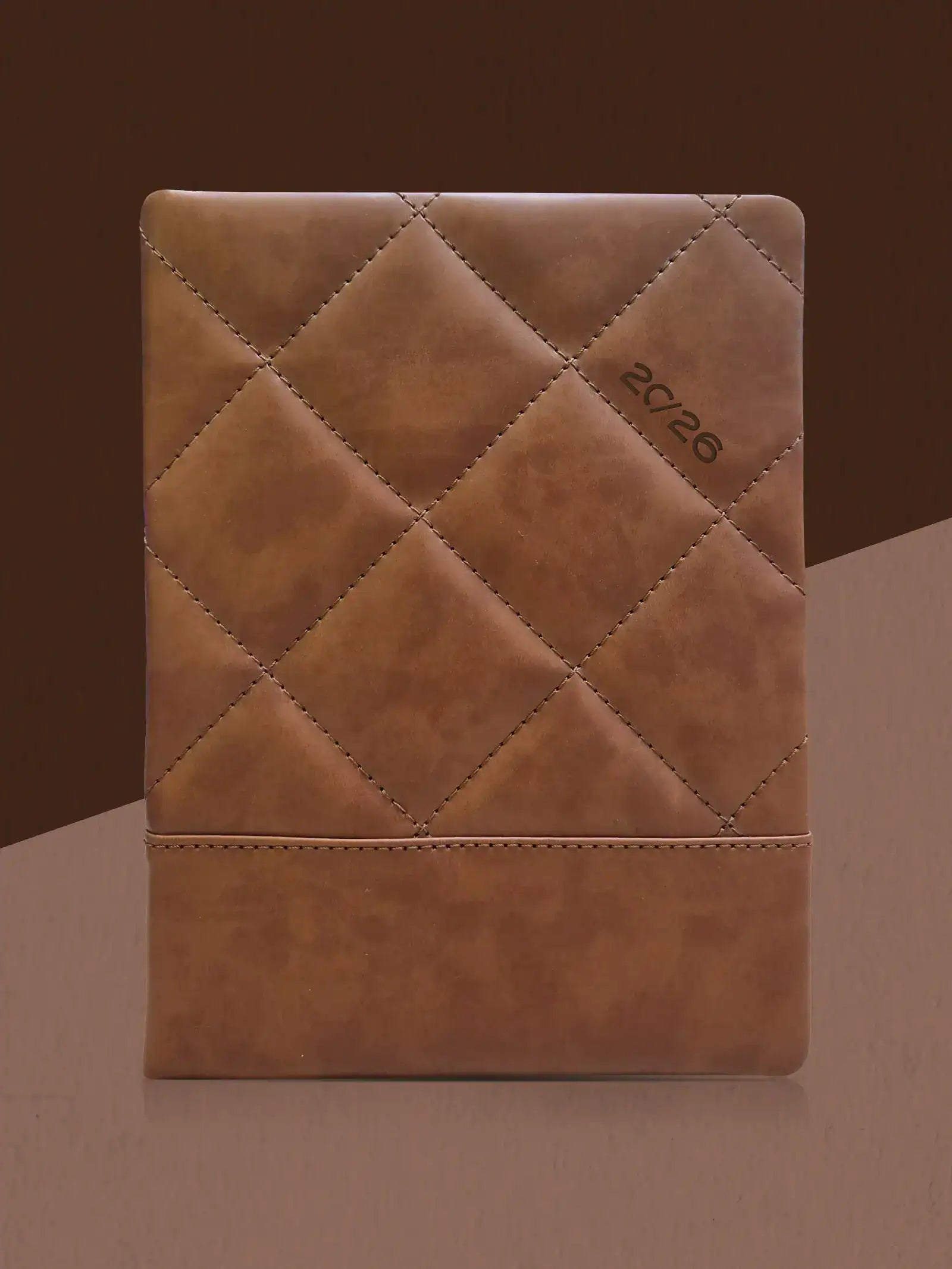 Scholar New Year Diary 2026 - Plush - Tan