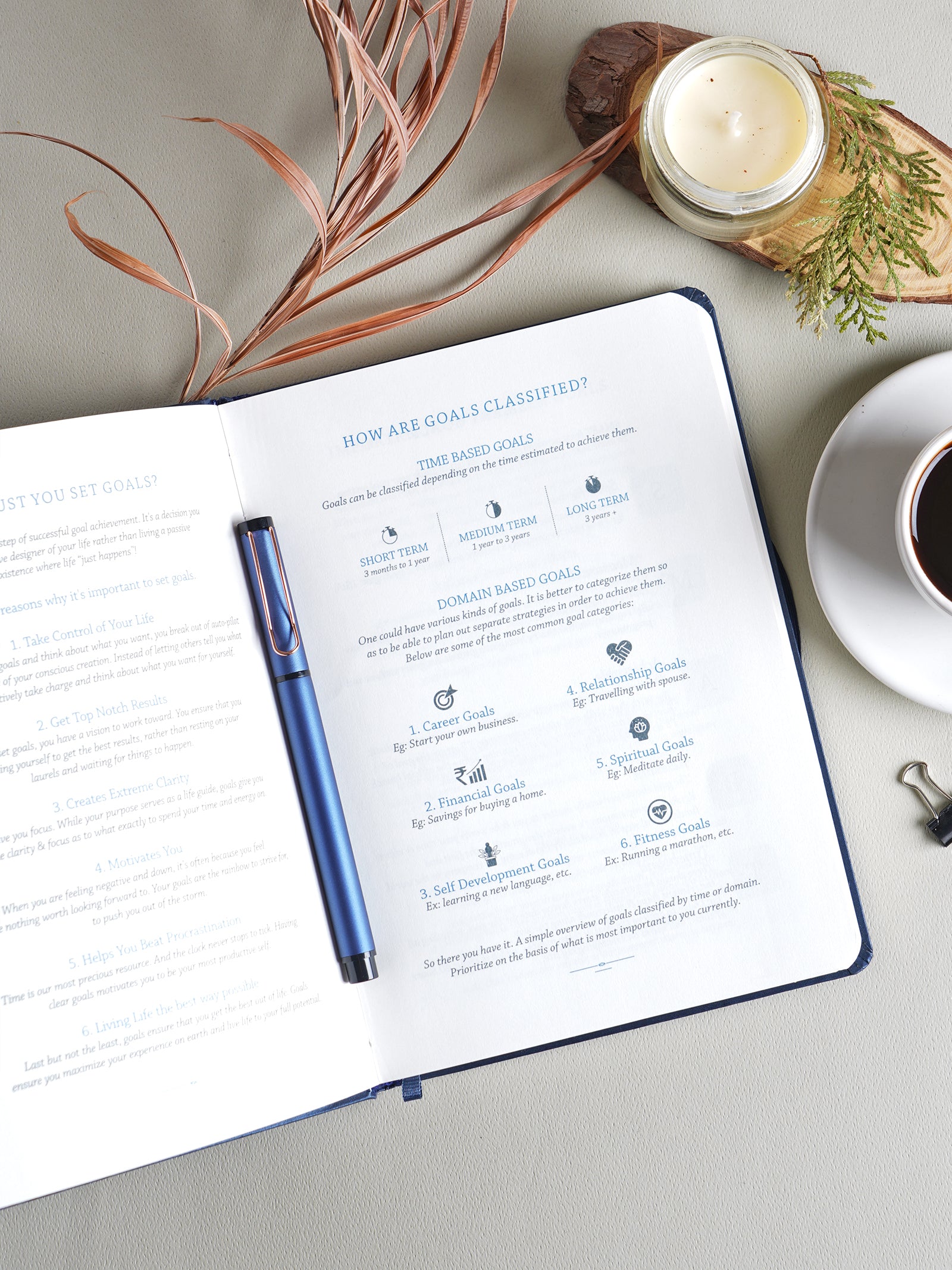 Scholar Premium Goals Journal - Gift Set Edition (JGL2)