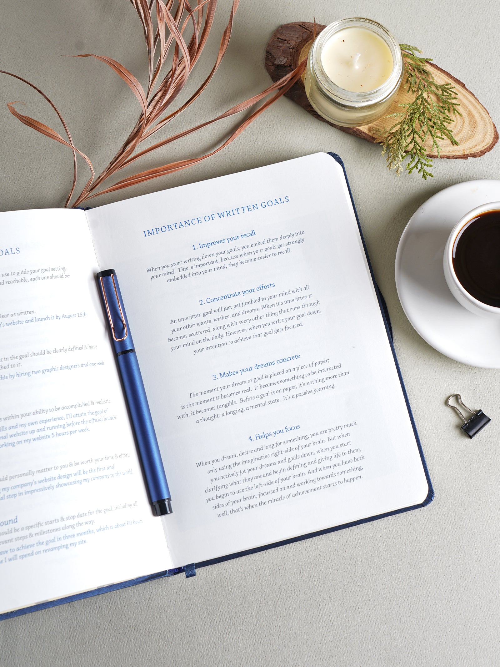 Scholar Premium Goals Journal - Gift Set Edition (JGL2)