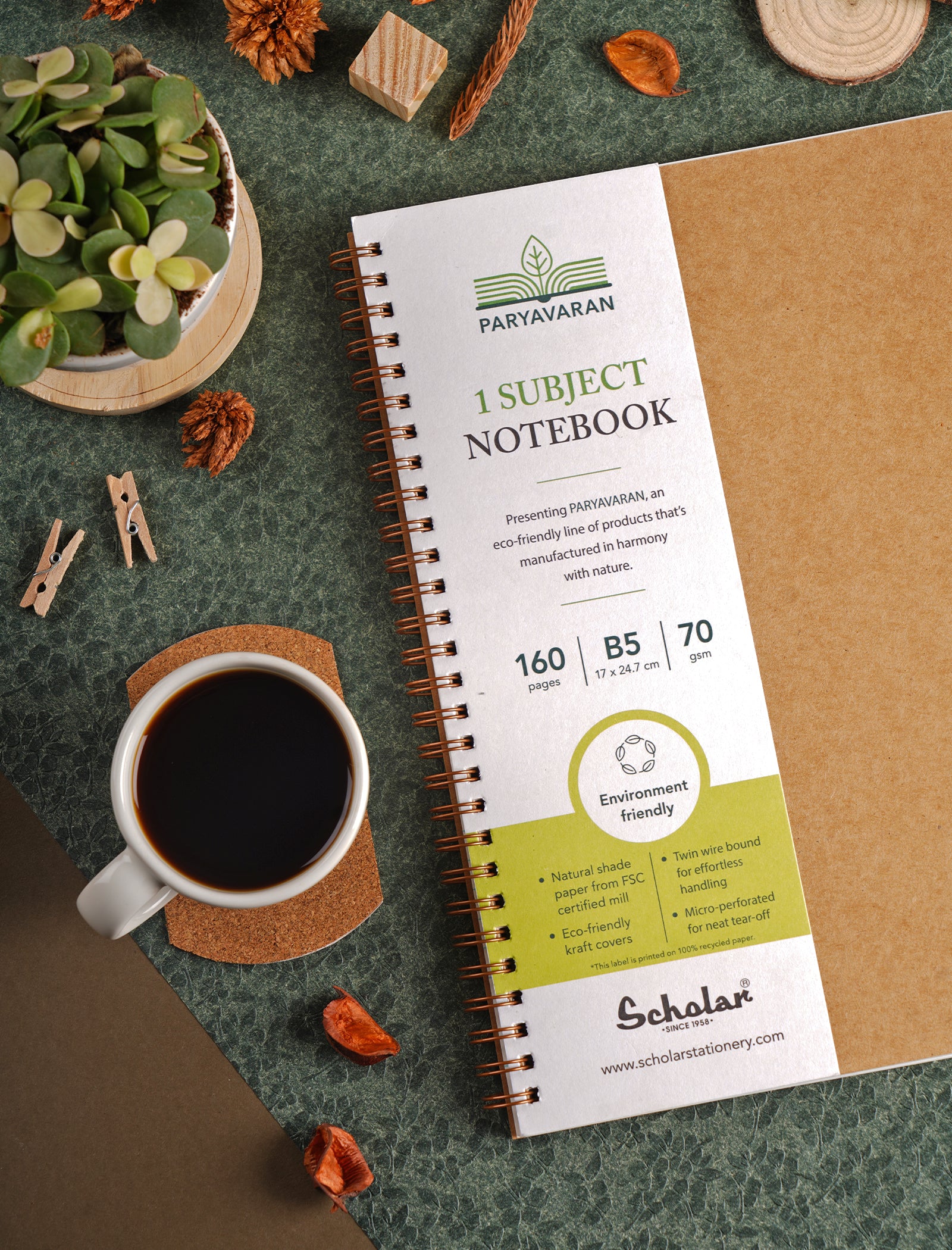 Scholar Paryavaran One Subject Notebook (PSN)