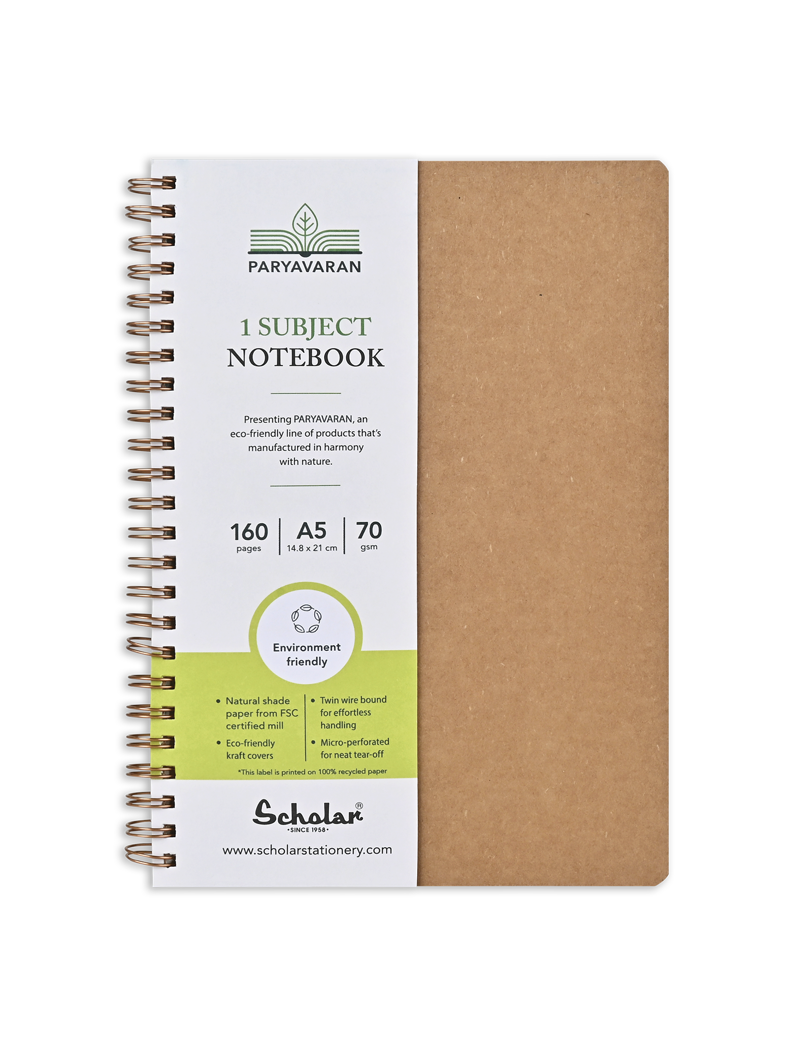 Scholar Paryavaran One Subject Notebook (PSN)