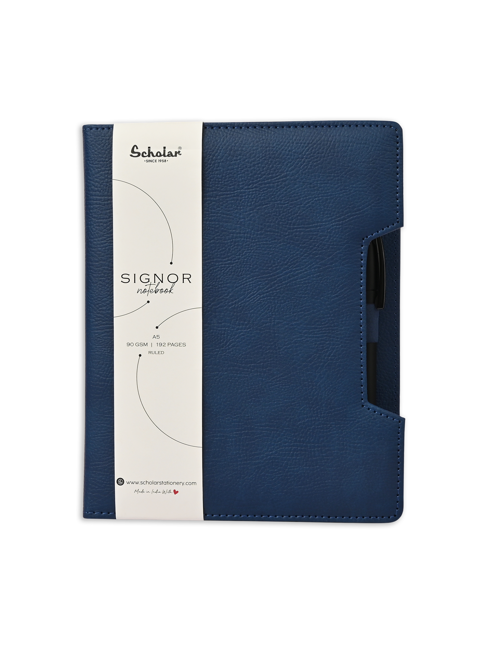 Scholar Notebook - Signor (192 Pages) (SGN) - Blue