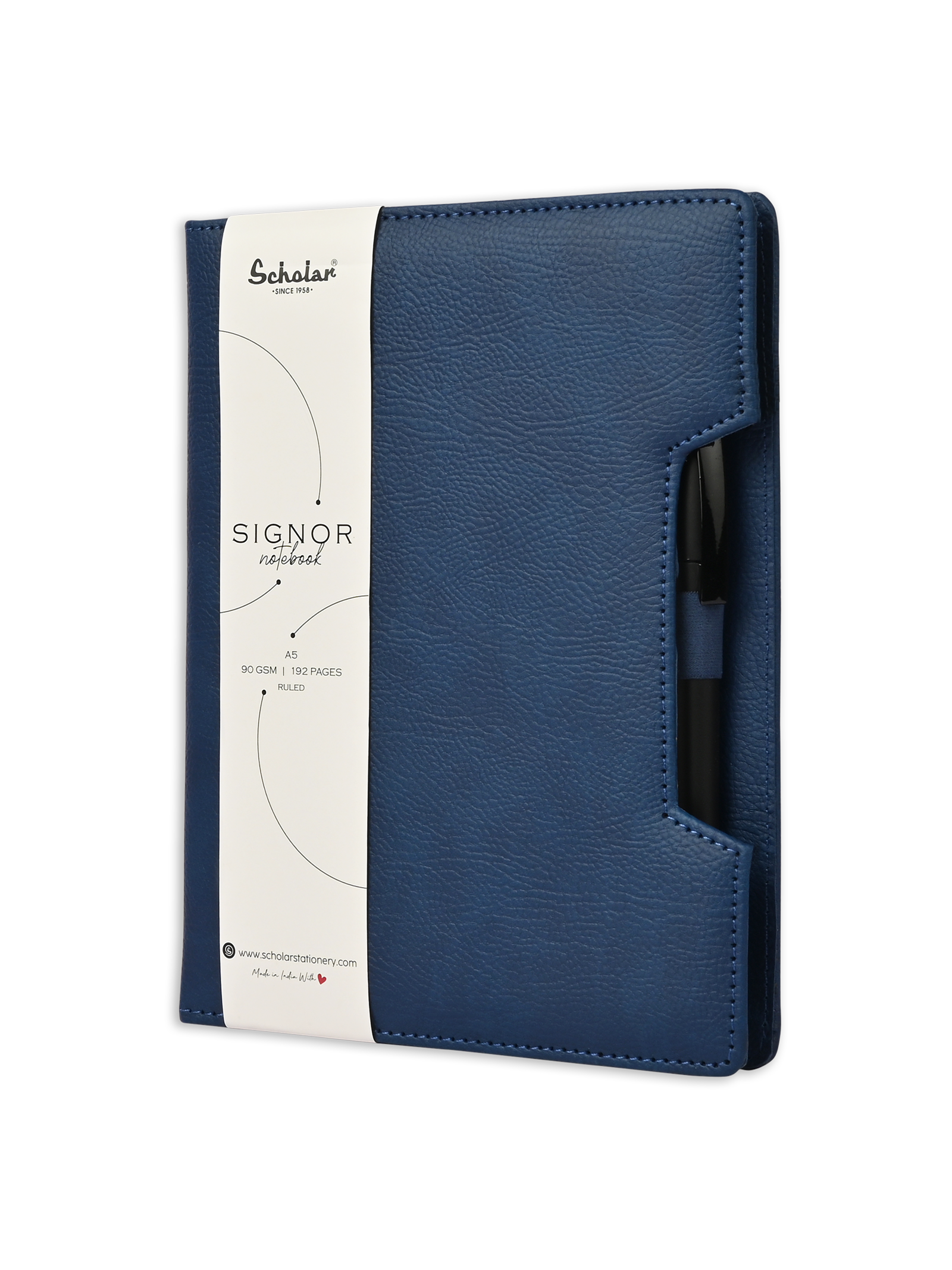 Scholar Notebook - Signor (192 Pages) (SGN) - Blue