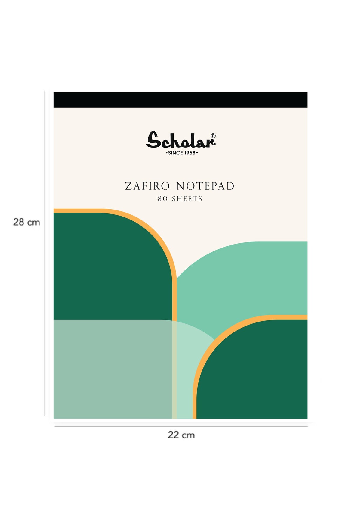 Zafiro Writing Pad (80 Leaves) (SWP)