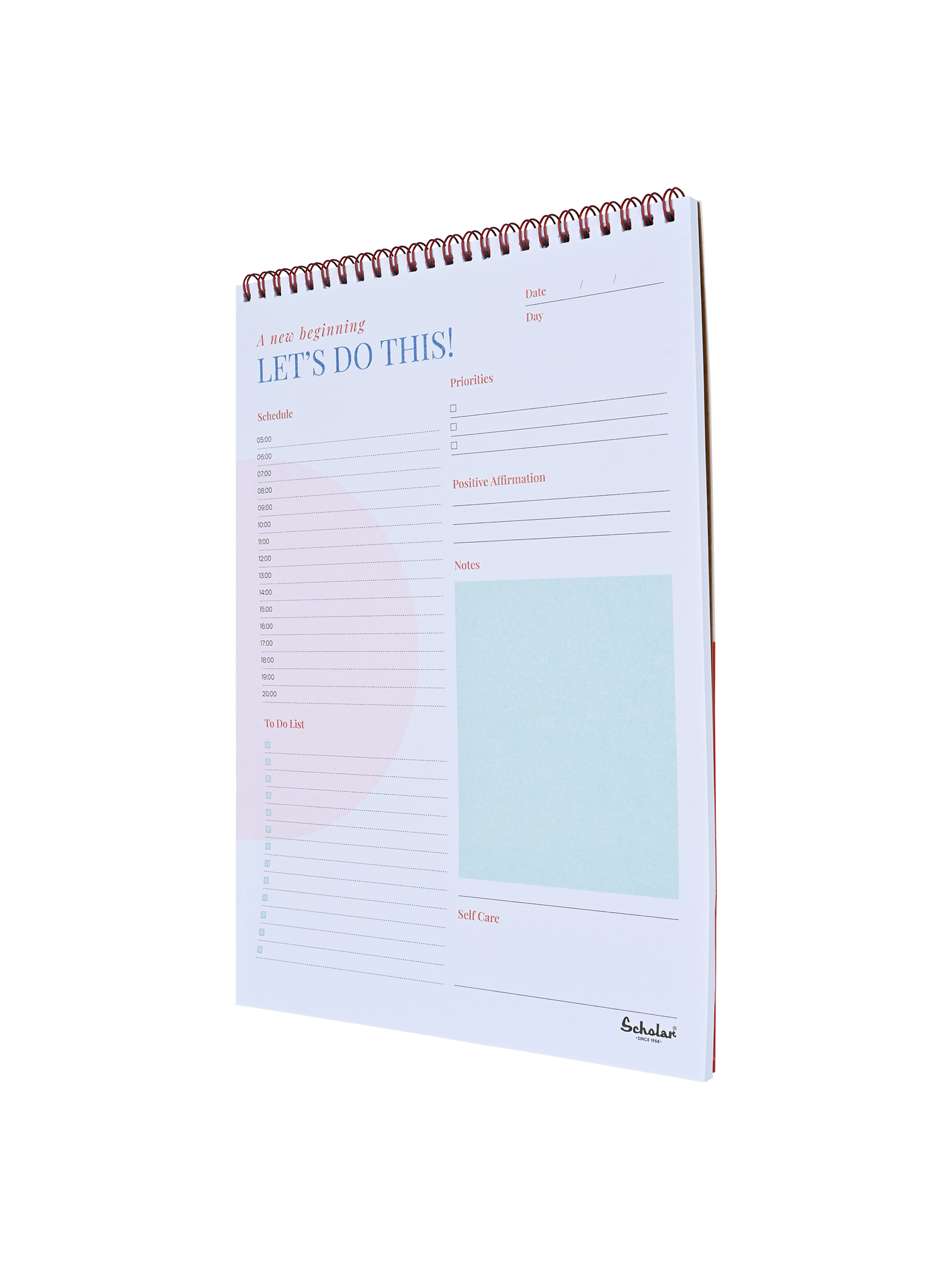 Things To Do Spiral Pads (TTS)