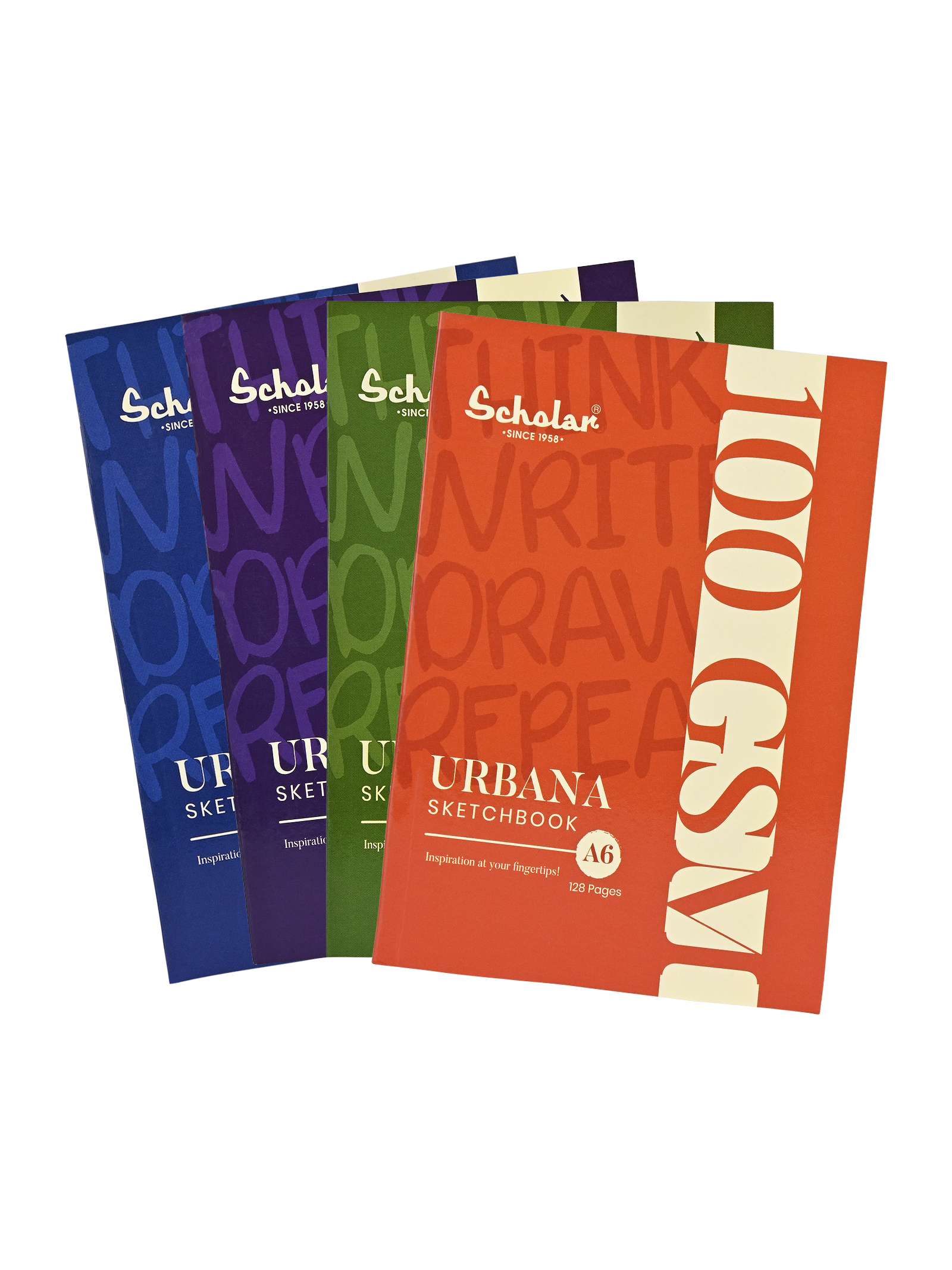 100 Gsm Urbana Sketchbook (UBS) - Mix Color