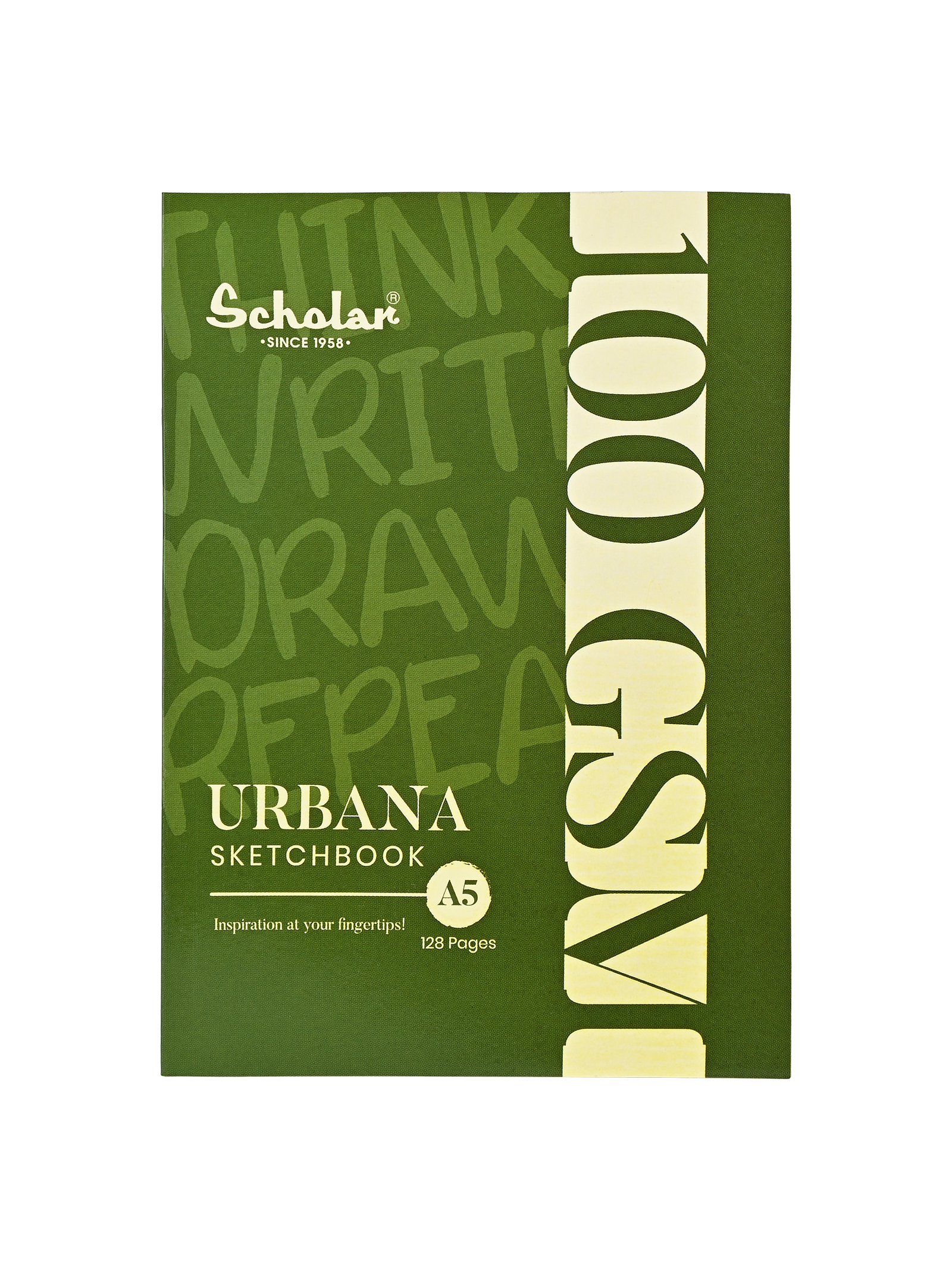 100 Gsm Urbana Sketchbook (UBS) - Green
