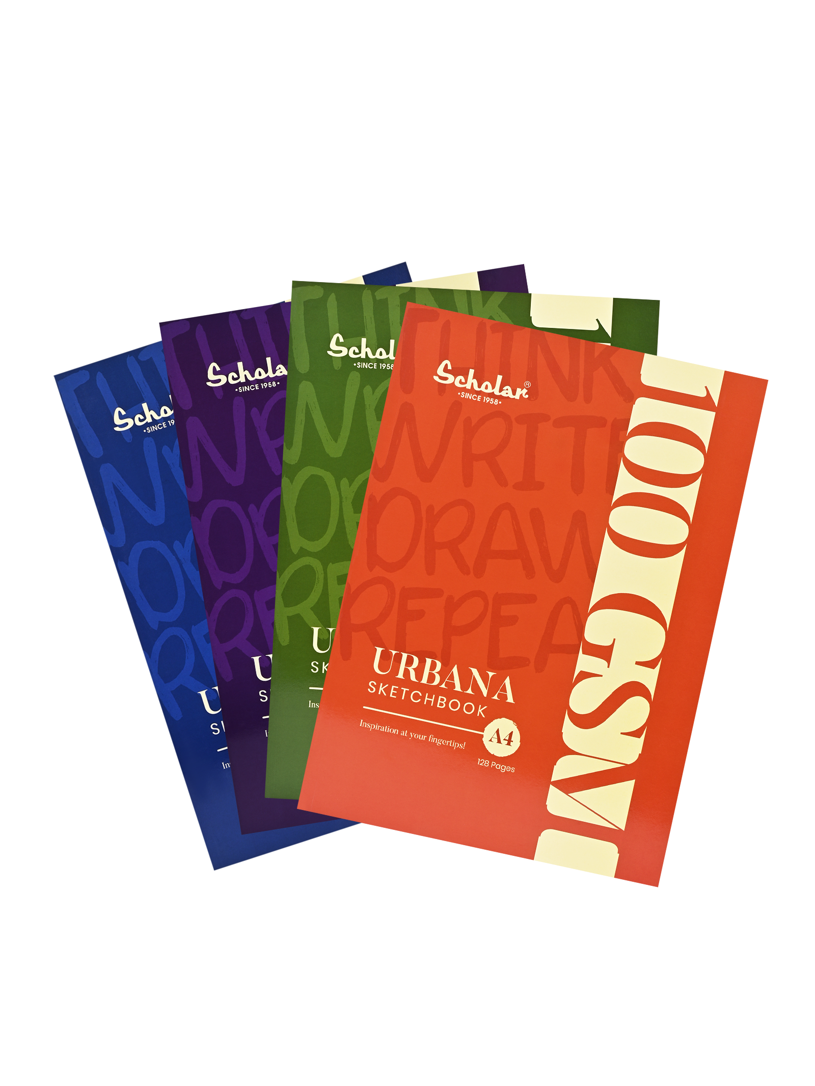 100 Gsm Urbana Sketchbook (UBS) - Mix Color