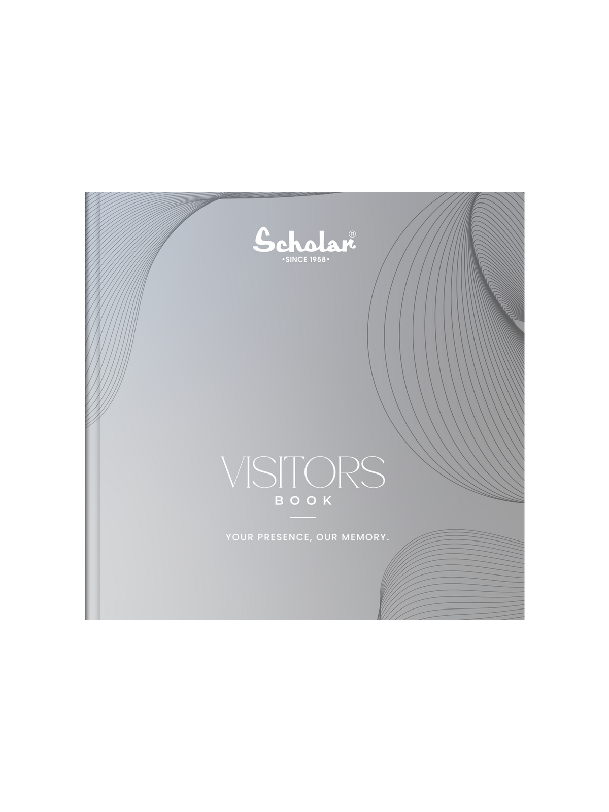 Visitor's Book - Metallic (192 Pages) (VB7)