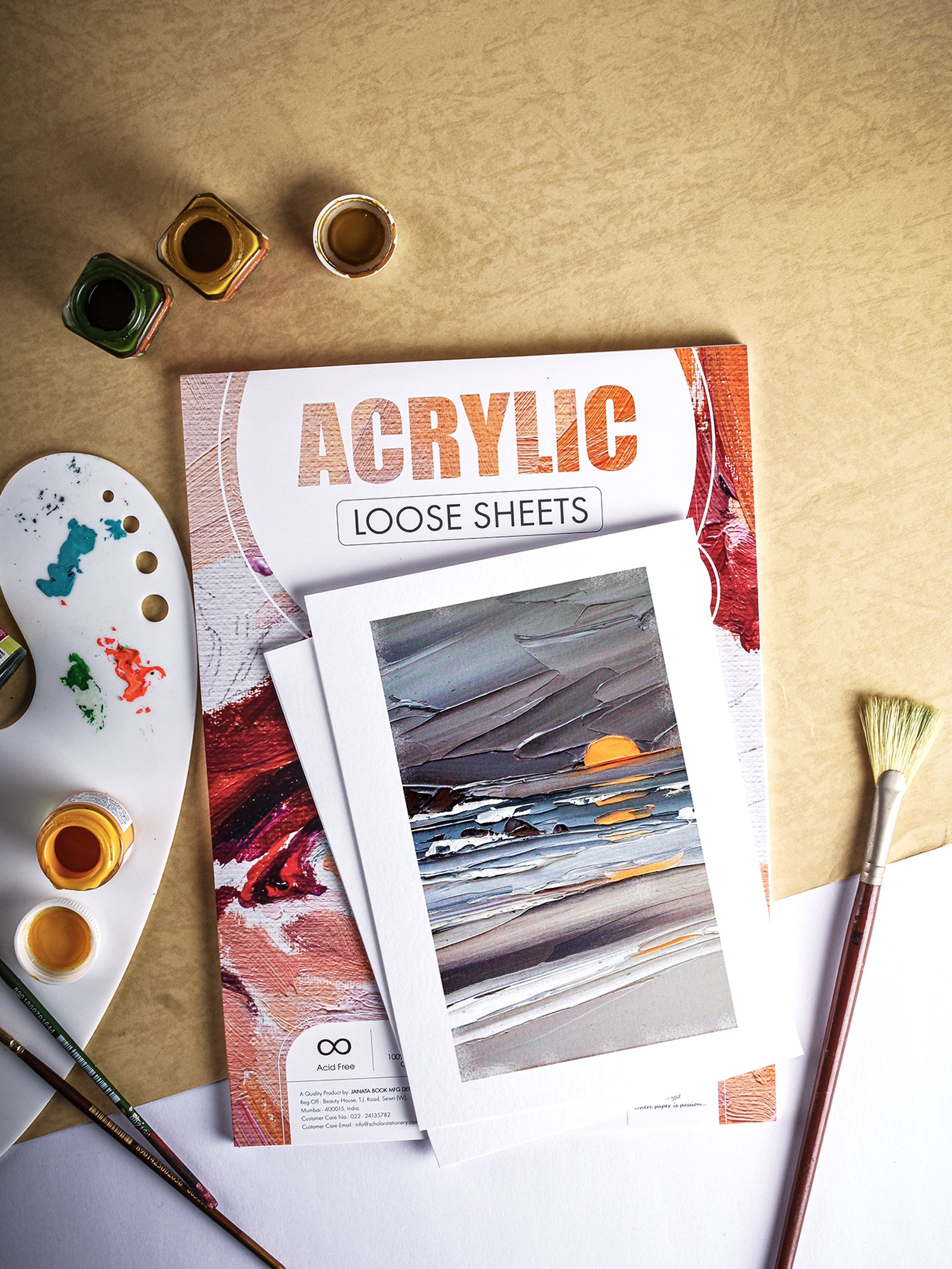 360 Gsm Acrylic Paper - Loose Sheets (ACRL)