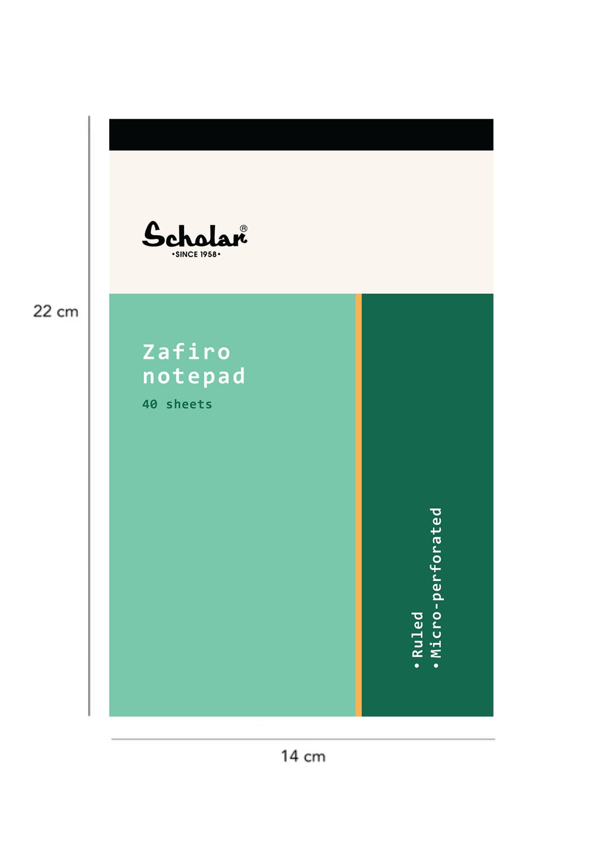 Zafiro Writing Pad (40 Leaves) (ZWP)
