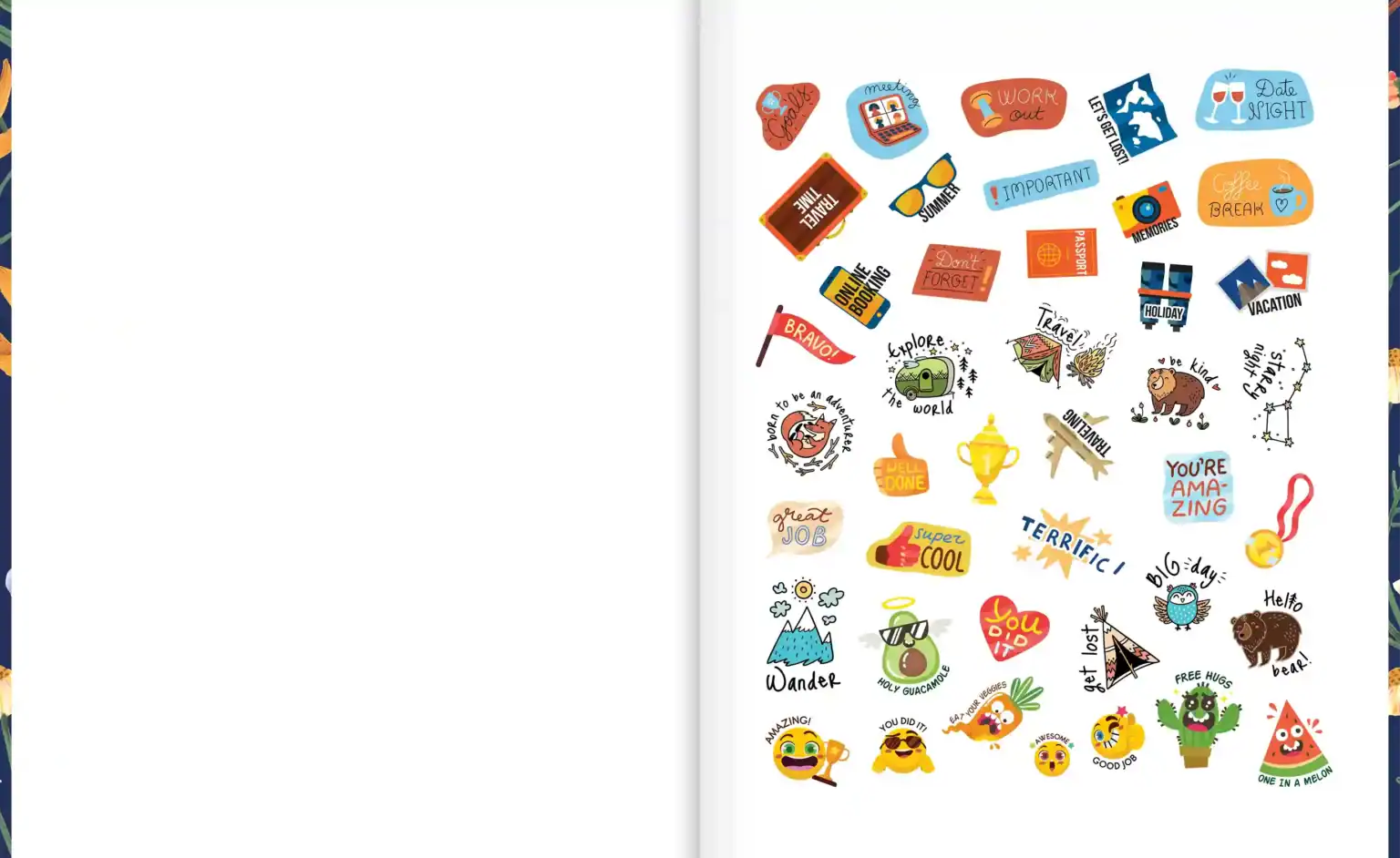 Scholar Luna Undated Planner - Teal