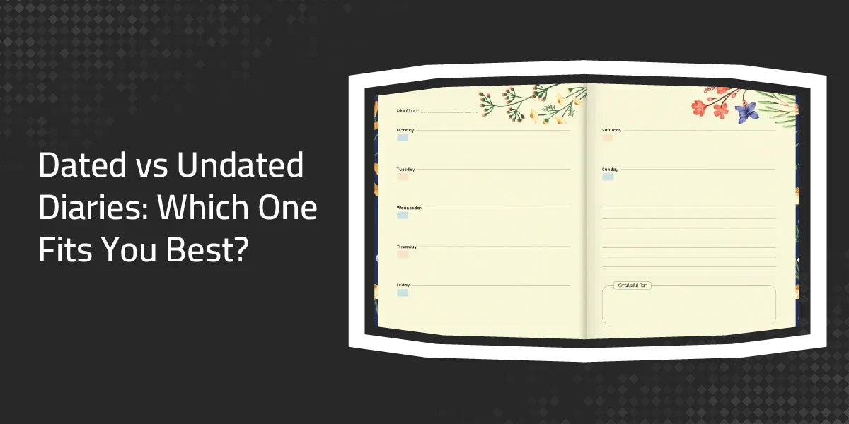 Dated vs Undated Diaries: Which Diary Should You Choose?