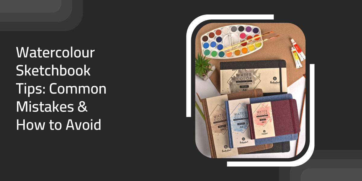 Watercolour Sketchbook Tips: Common Mistakes & How to Avoid