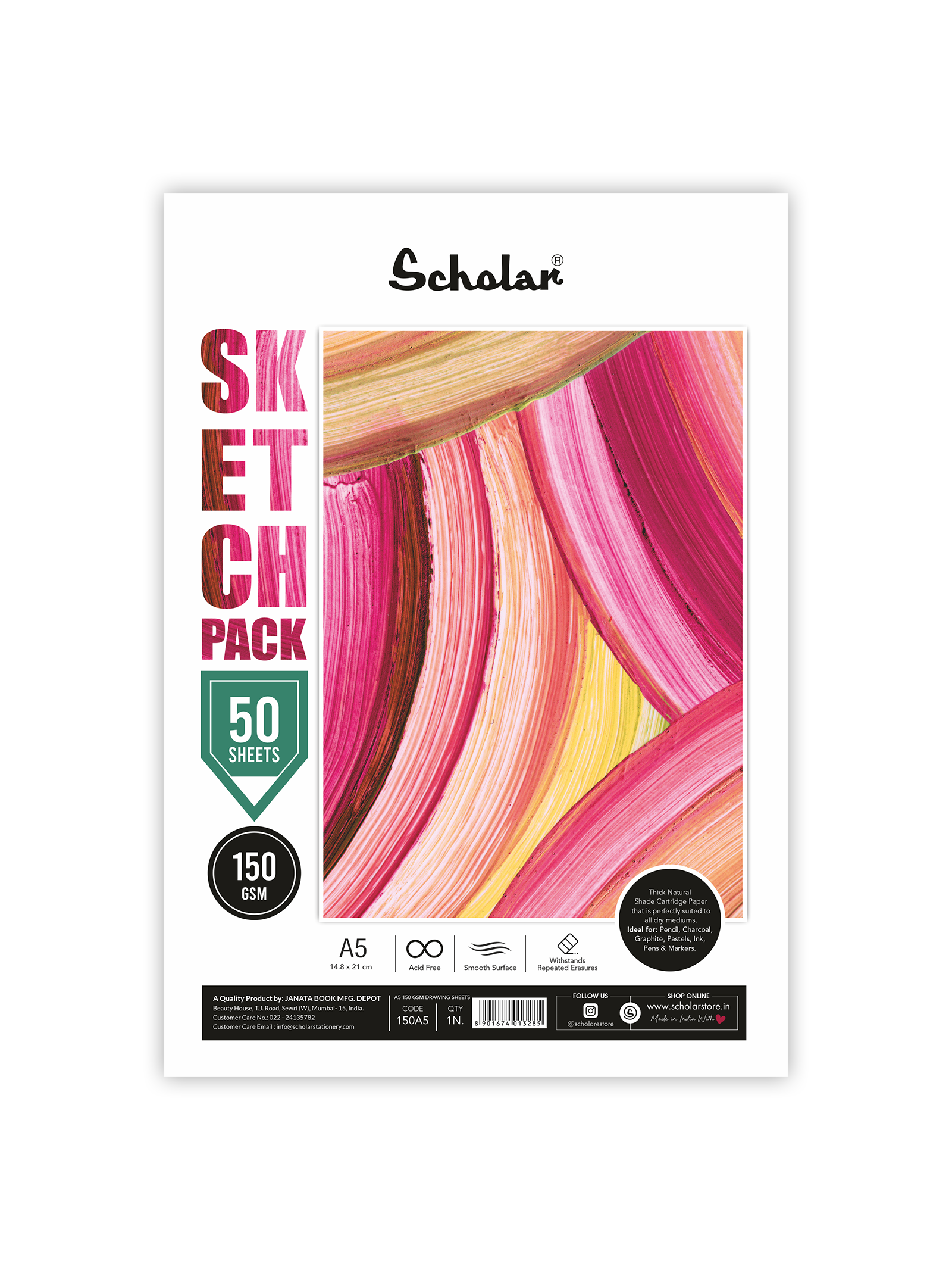 150 Gsm Cartridge Paper - Loose Sheets (SPL)