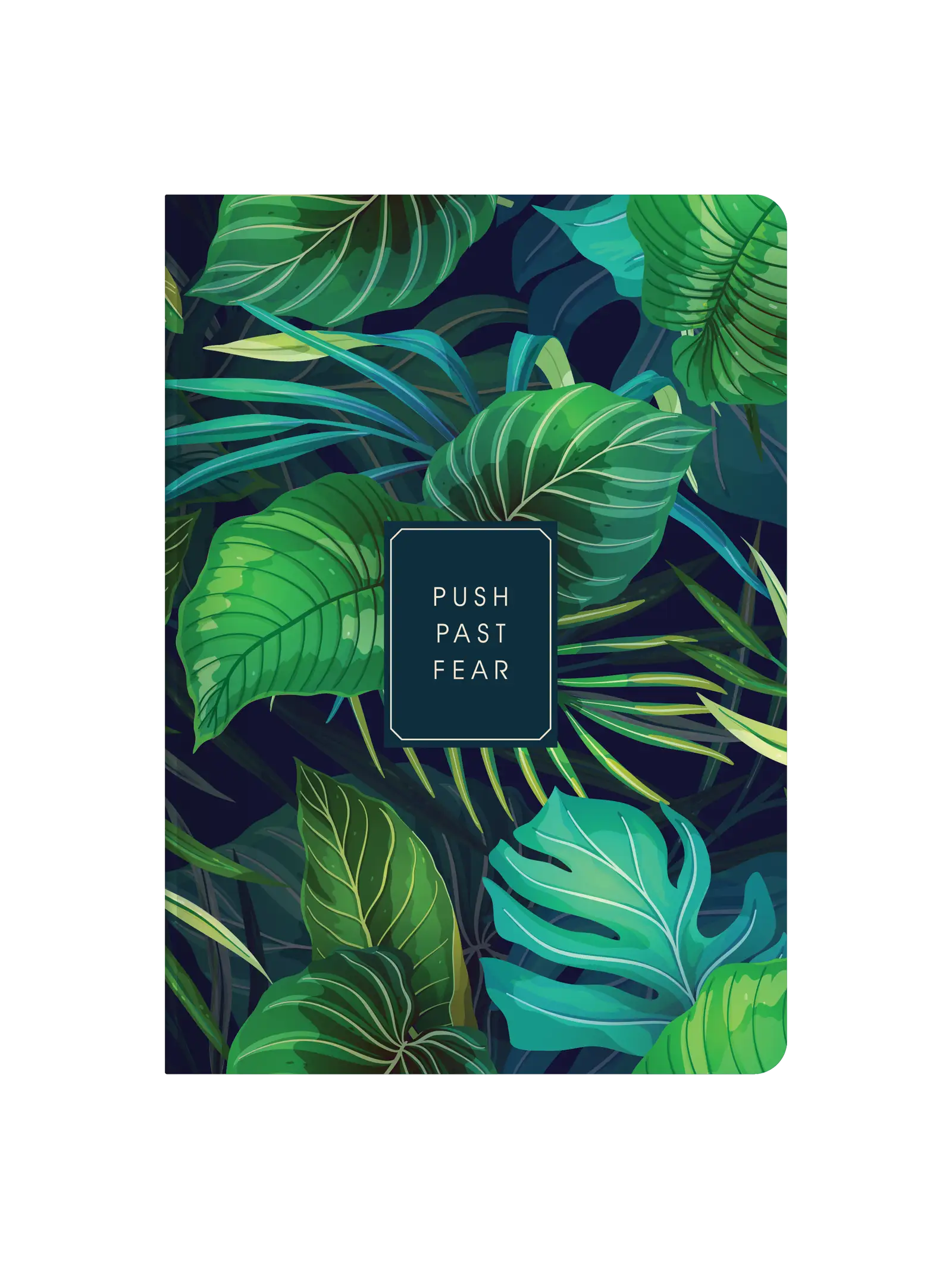 Scholar 160 Pages Dot-Grid Softbound Notebook - Fusion (FSN) - Push Past Fear