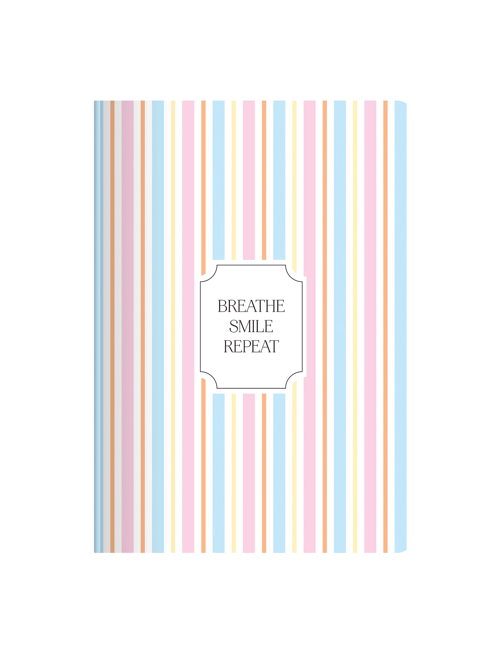 Scholar 160 Pages Ruled Softbound Notebook - Fusion (FSN) - Breathe Smile Repeat